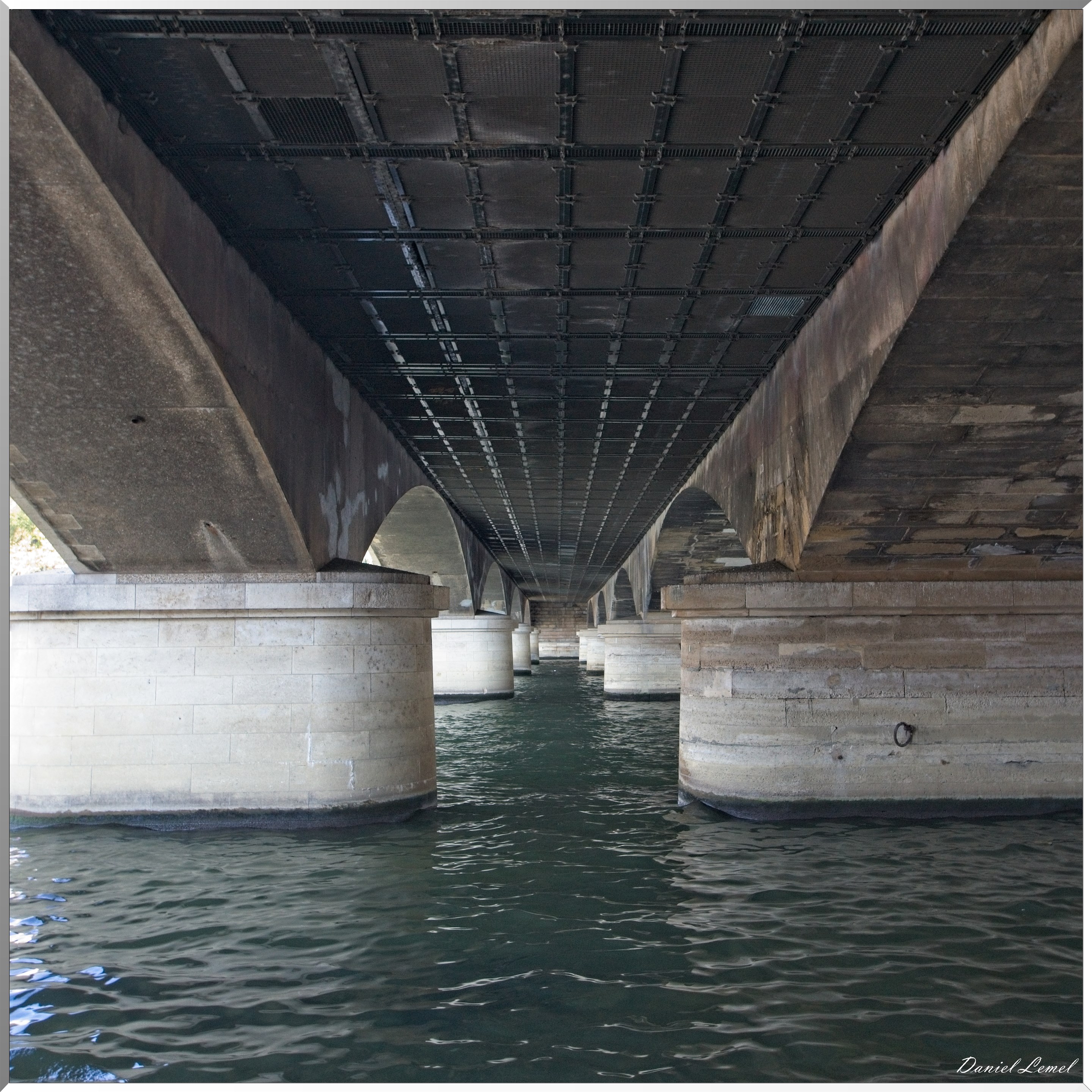 Pont d'Iéna - Tablier