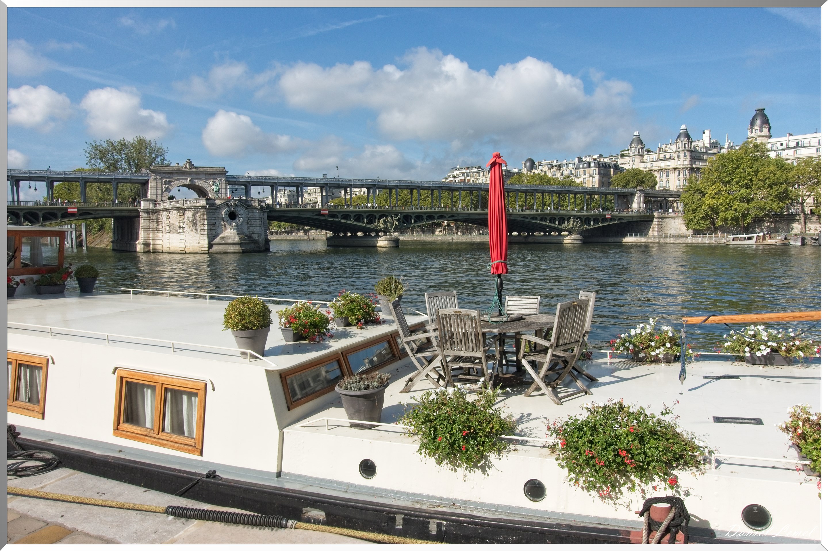 Pont de Bir Hakeim - Pointe de l'île aux cygnes