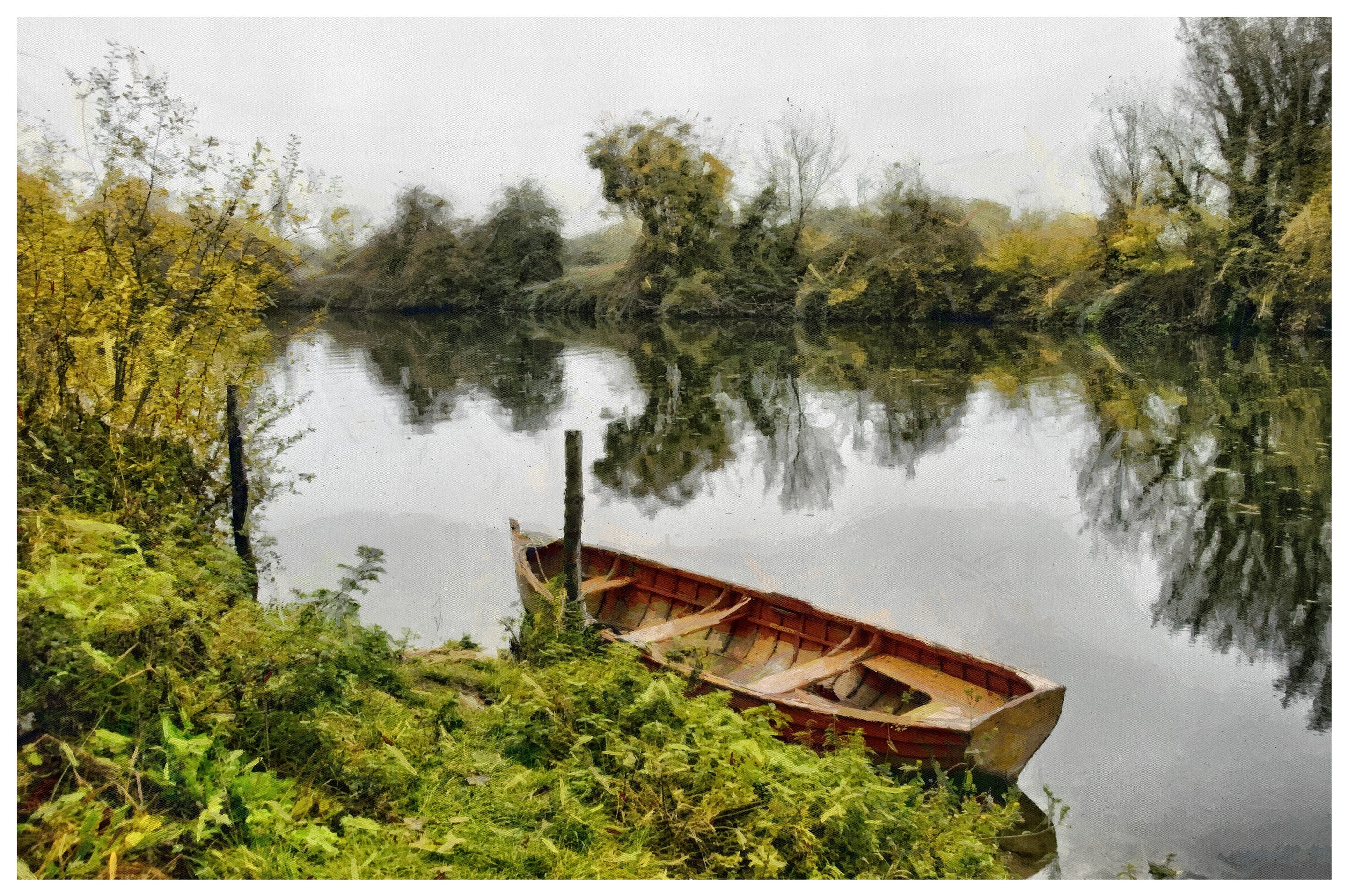 Barque sur la Seine