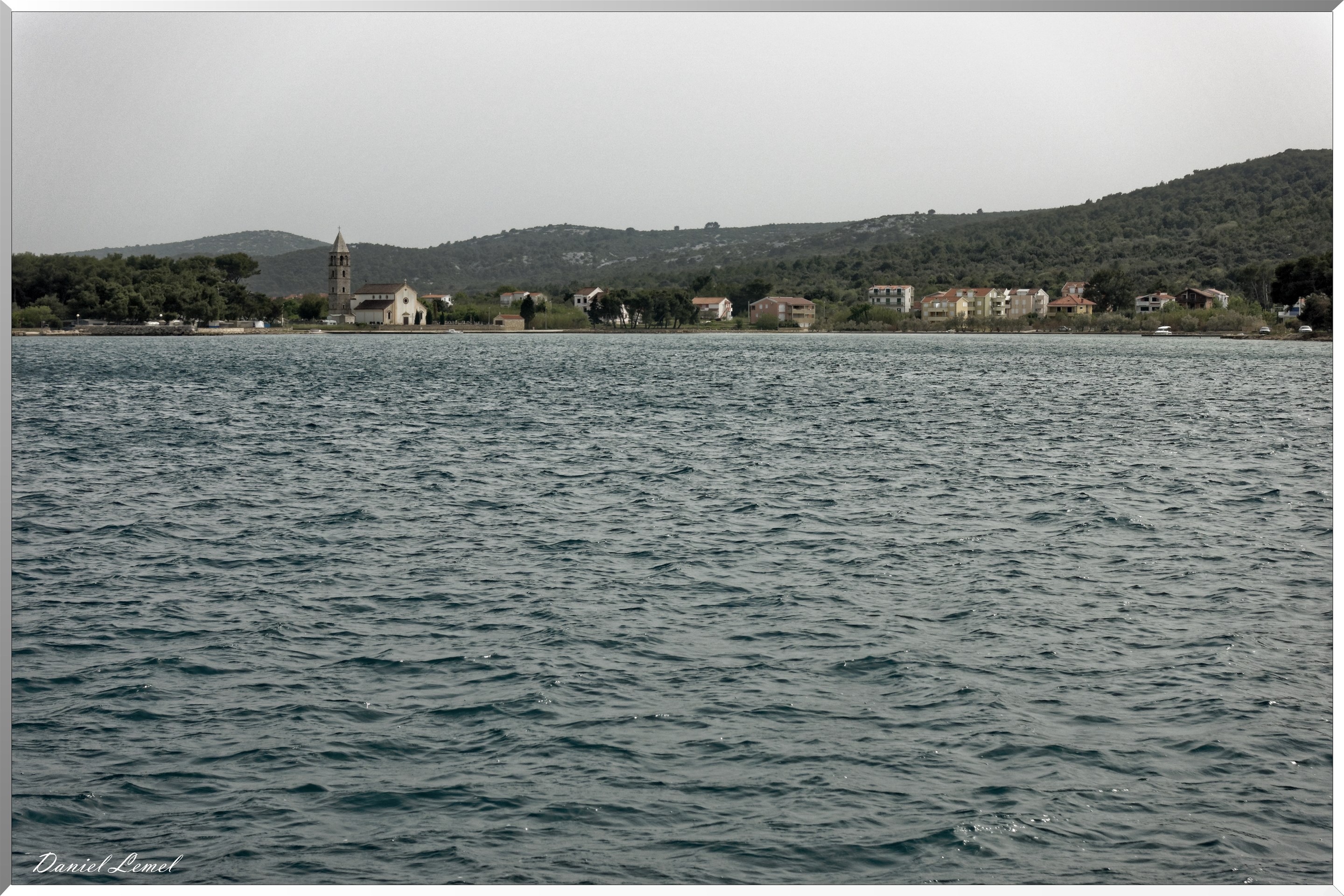 Arrivée à Pašman - Eglise