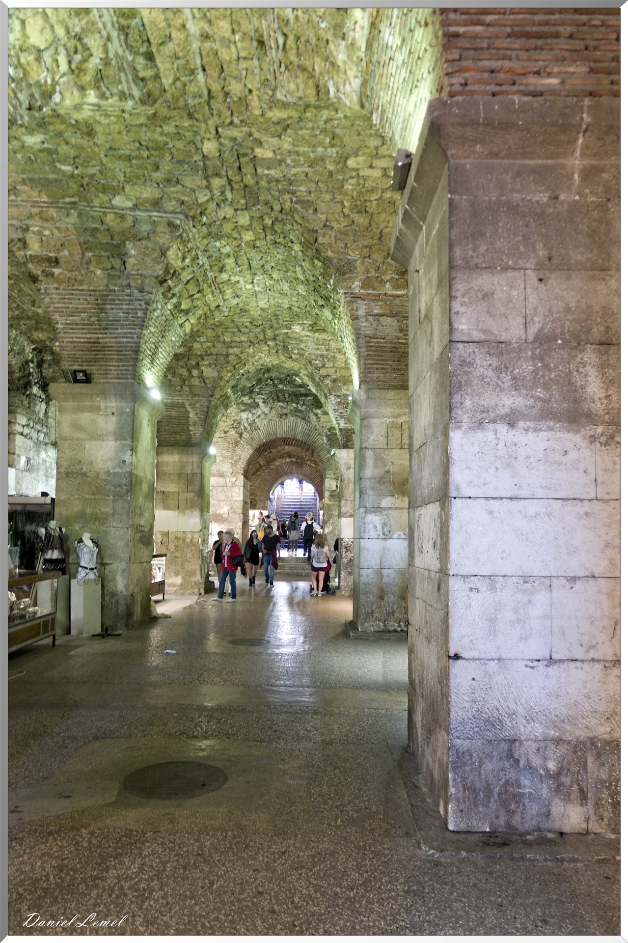 Sous-sol du Palais de Dioclétien