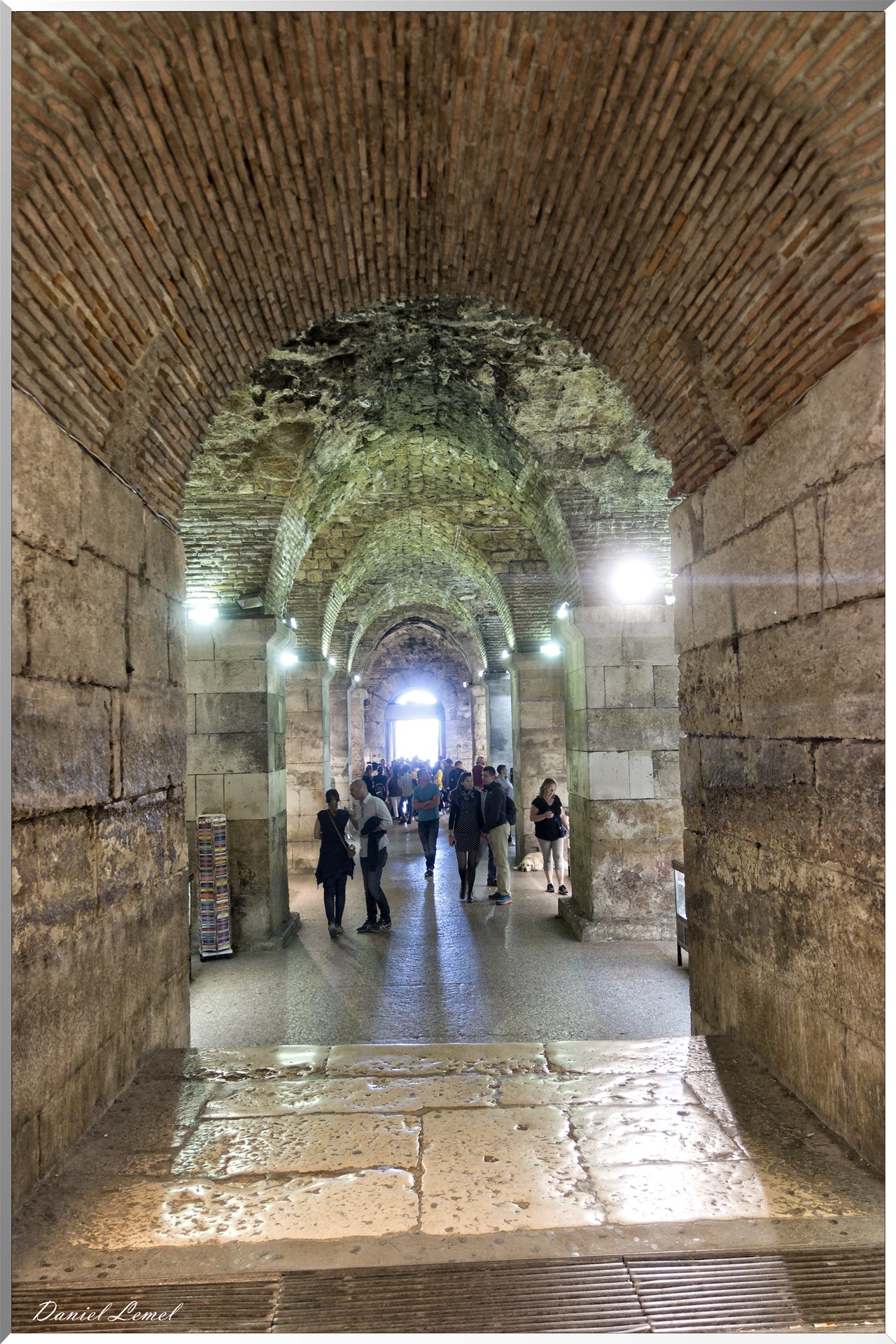 Sous-sol du Palais de Dioclétien