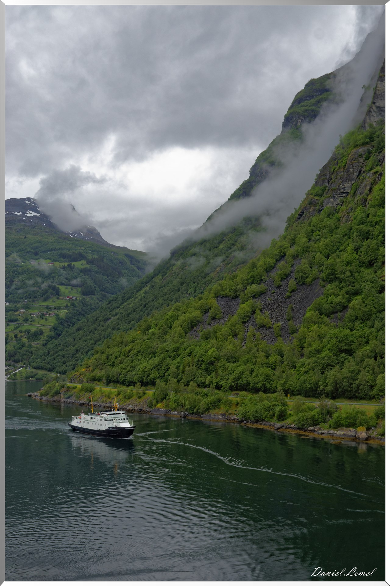 Arrivée à Geiranger