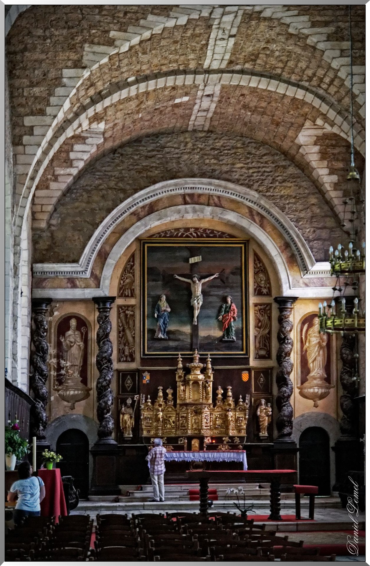 La nef de l'église