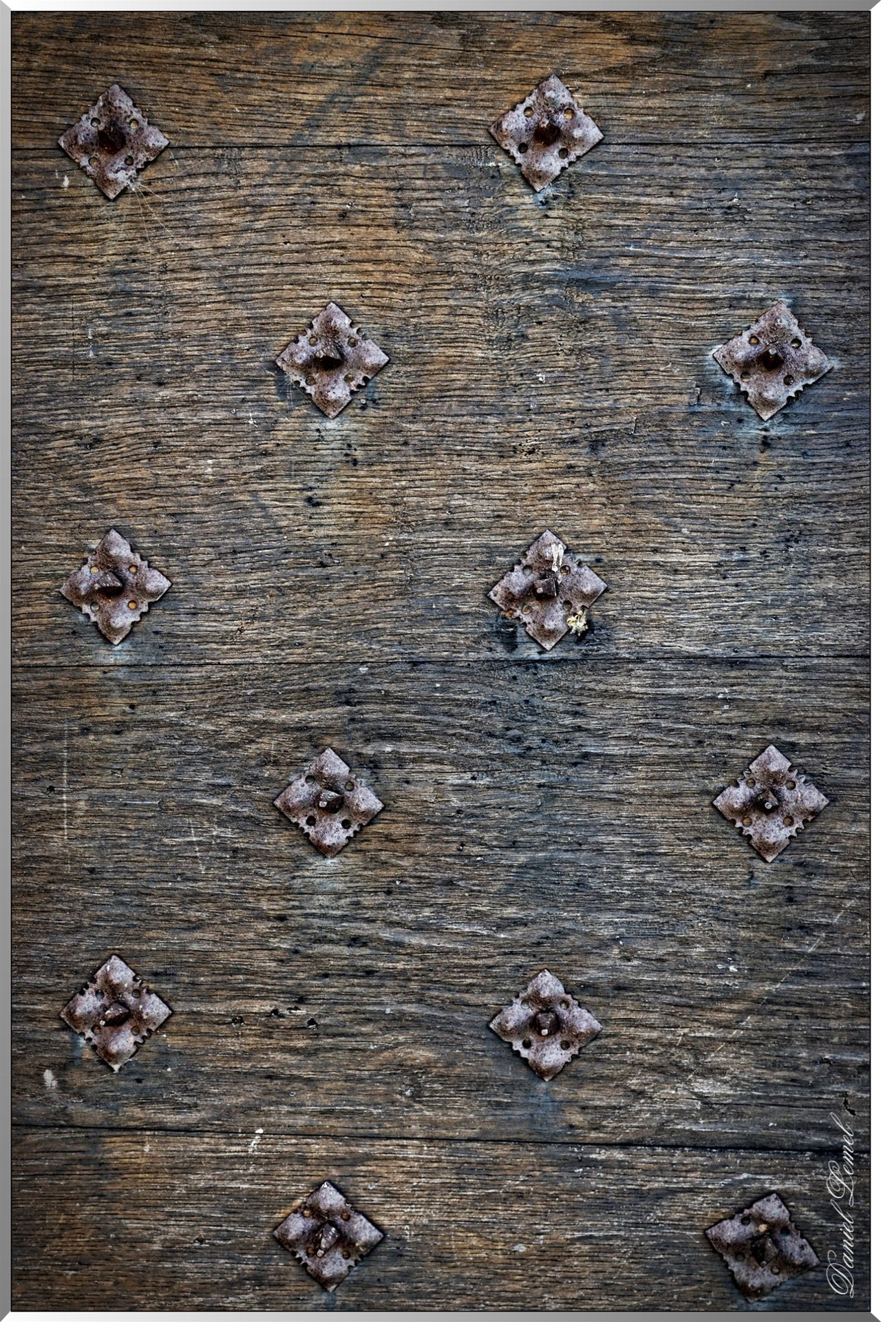 Détail de la porte d'entrée