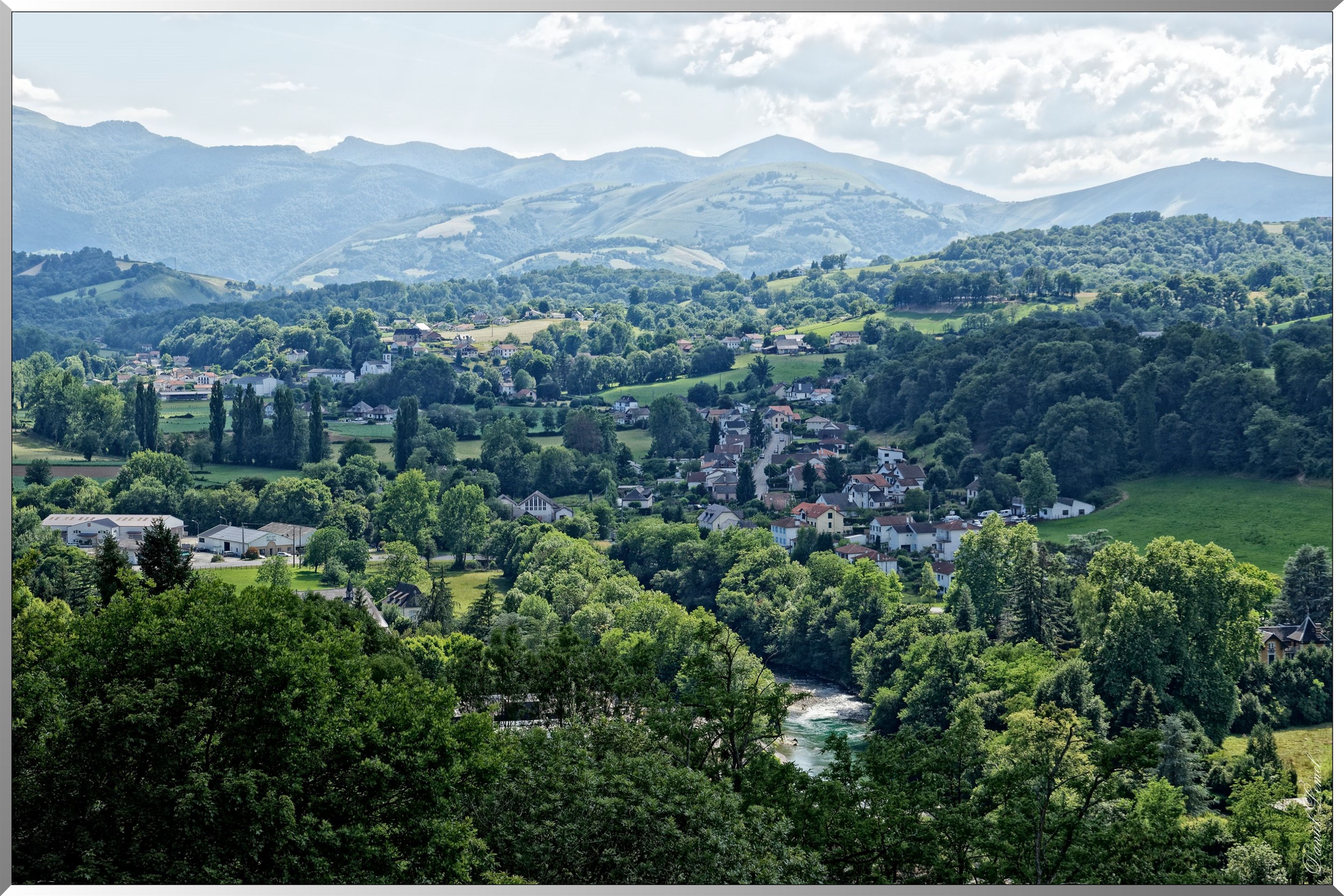 Vue du donjon