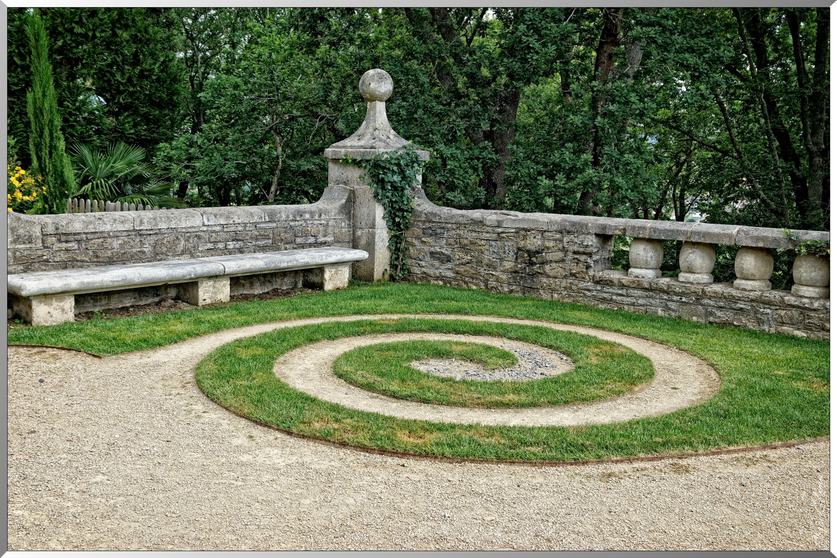 Spirale de gazon