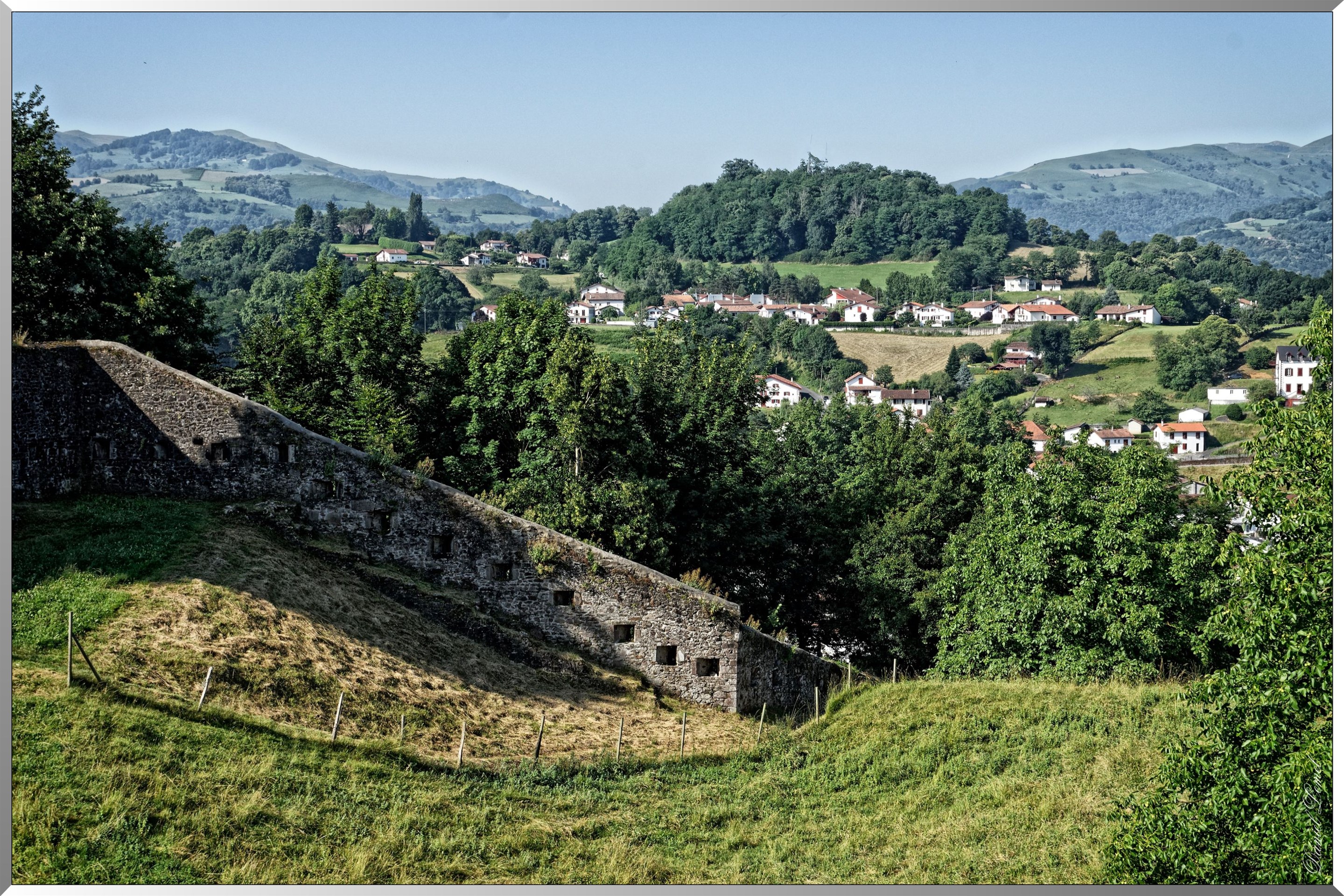 Vue des remparts de la citadelle