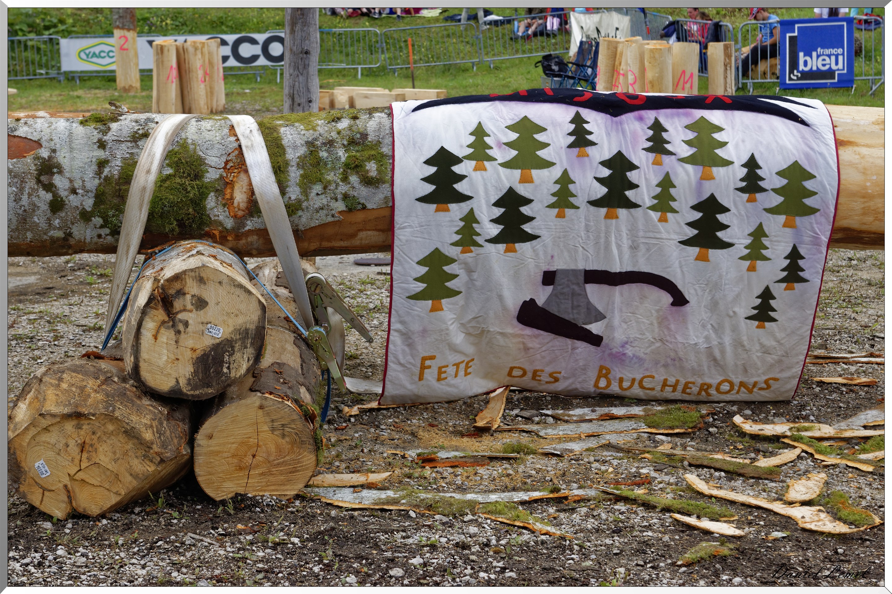 Fête des bucherons à Mijoux