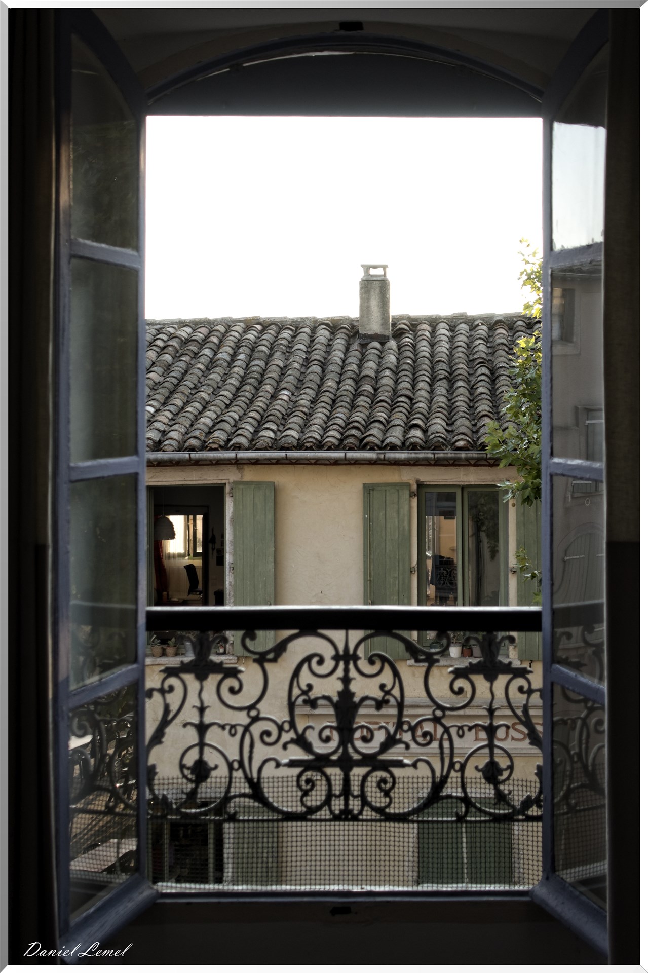 Vue d'une fenêtre