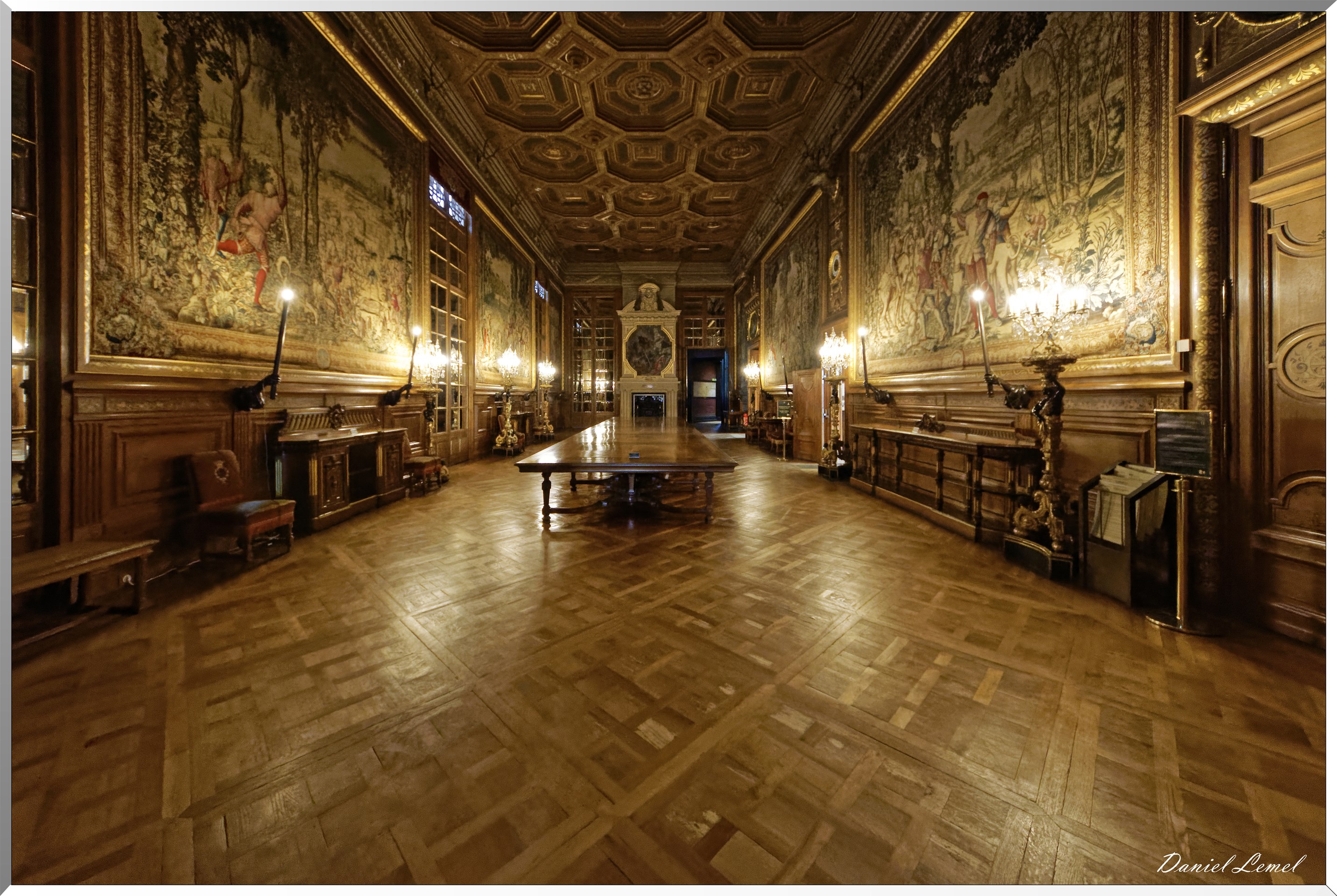 Intérieur du château