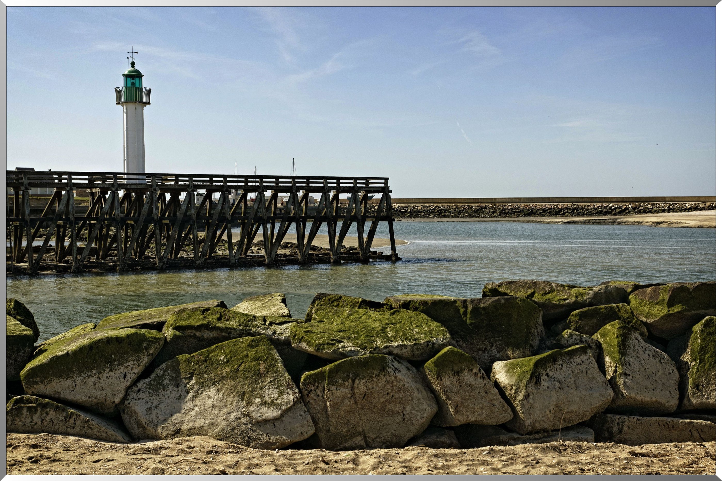Estacade et phare