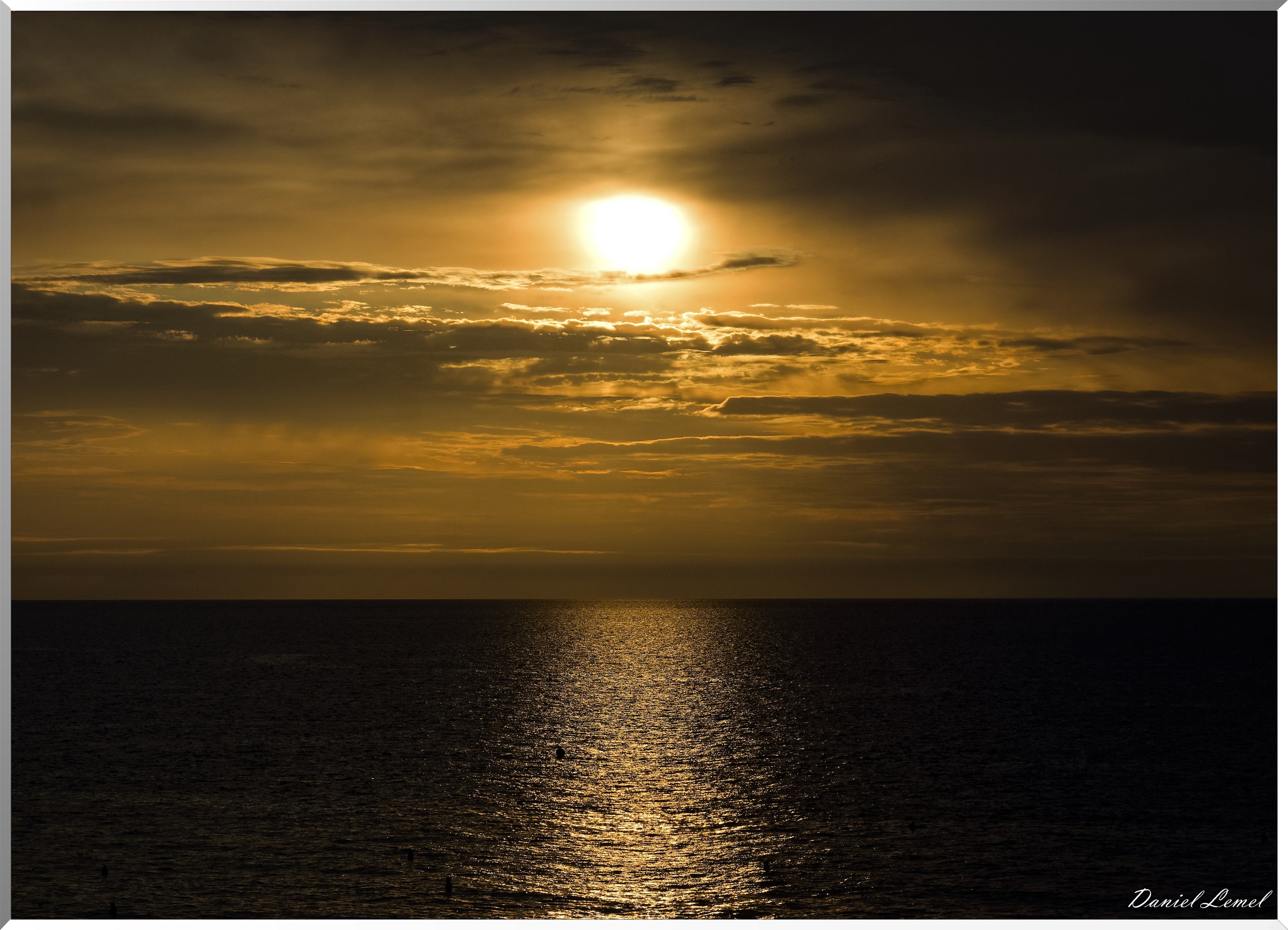 Coucher de soleil