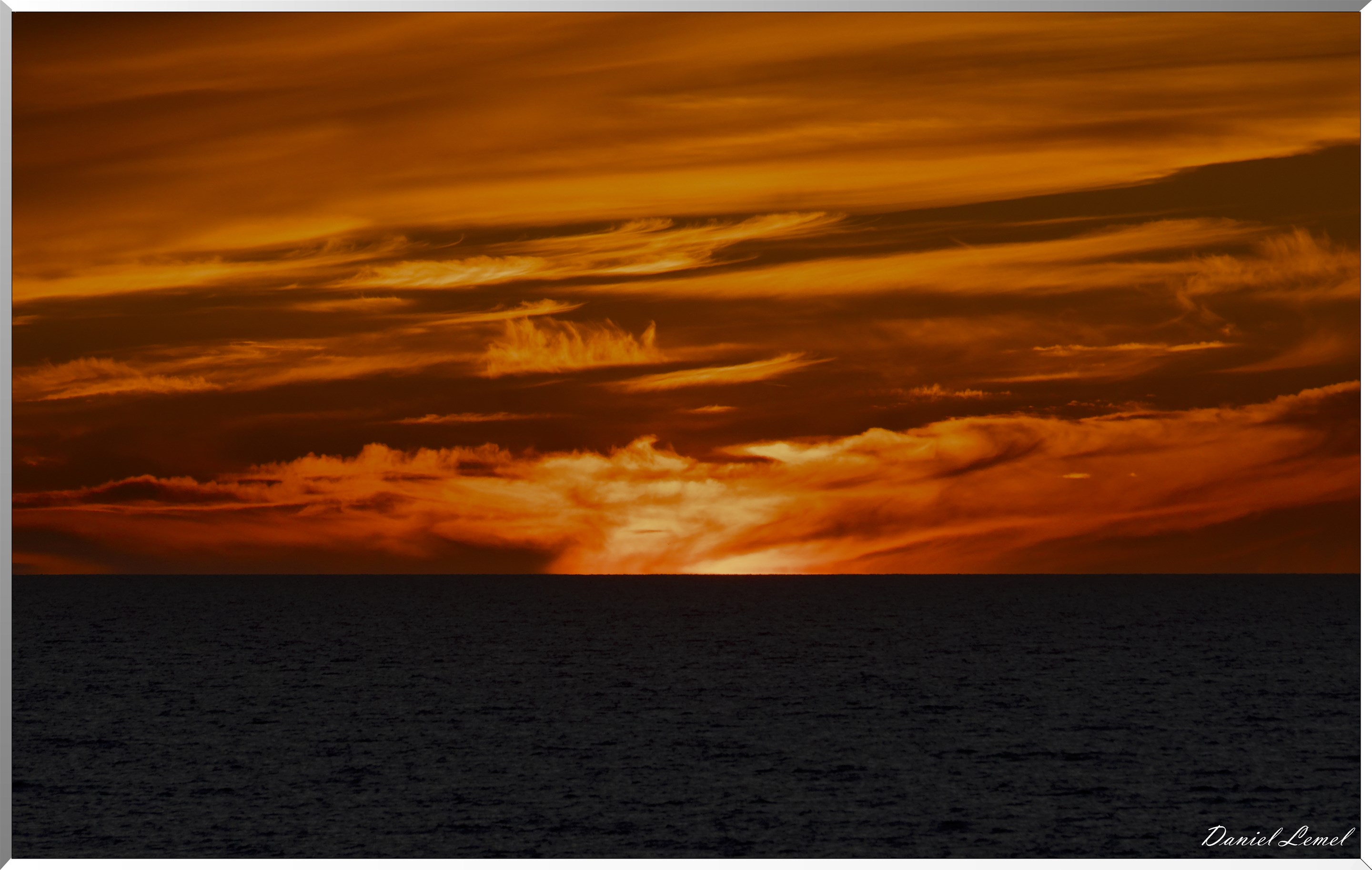 Coucher de soleil