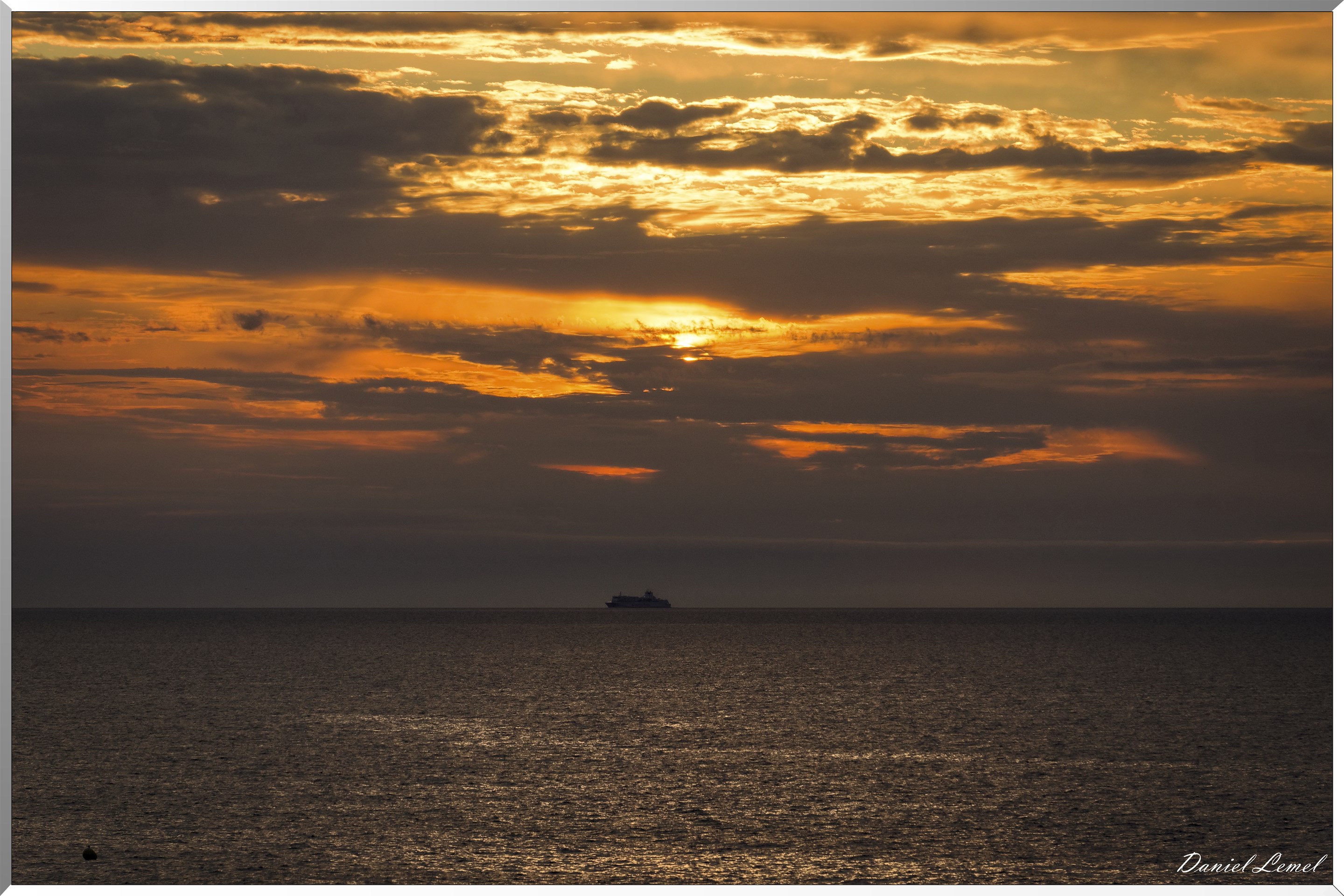 Coucher de soleil
