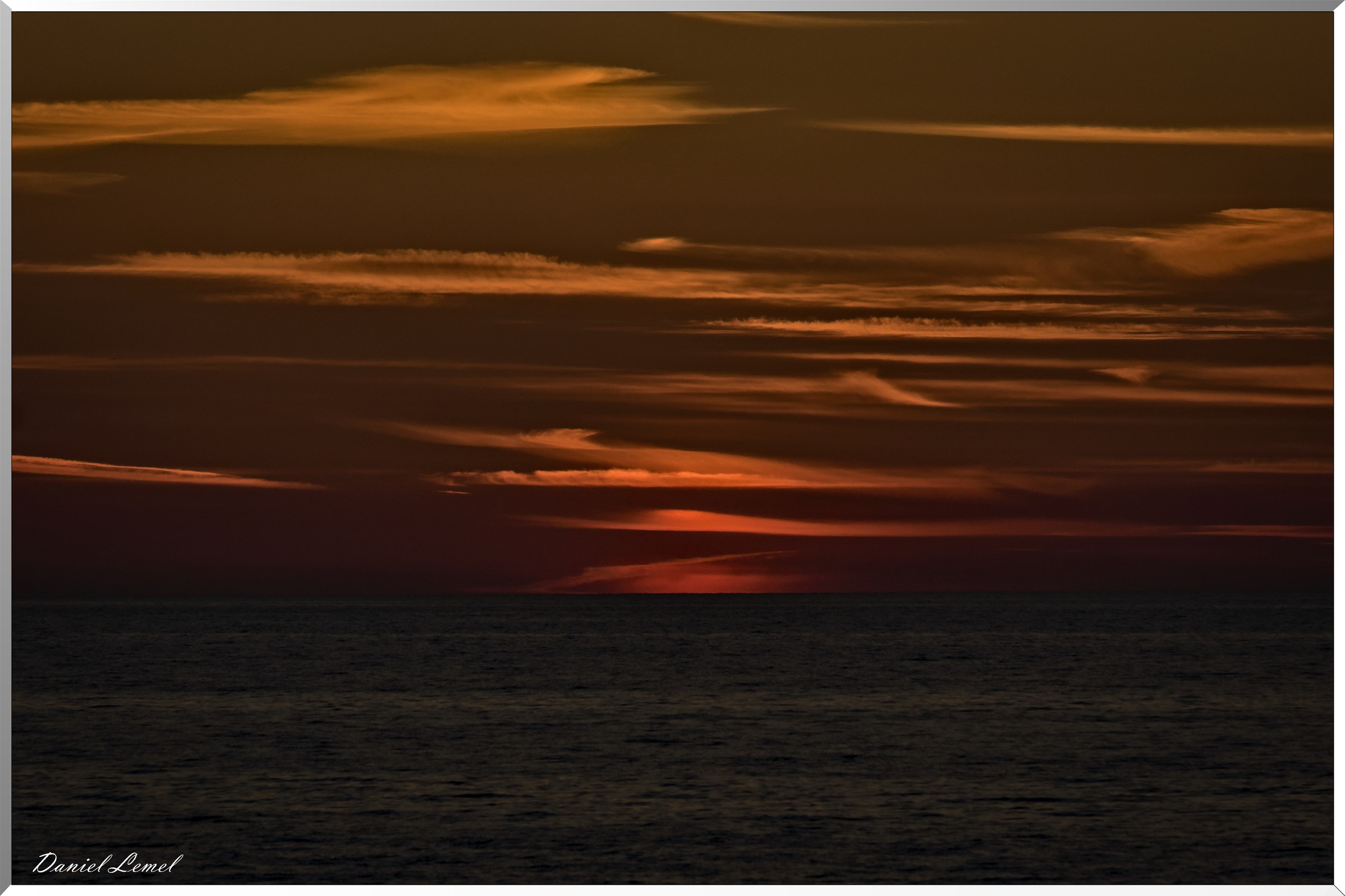 Coucher de soleil