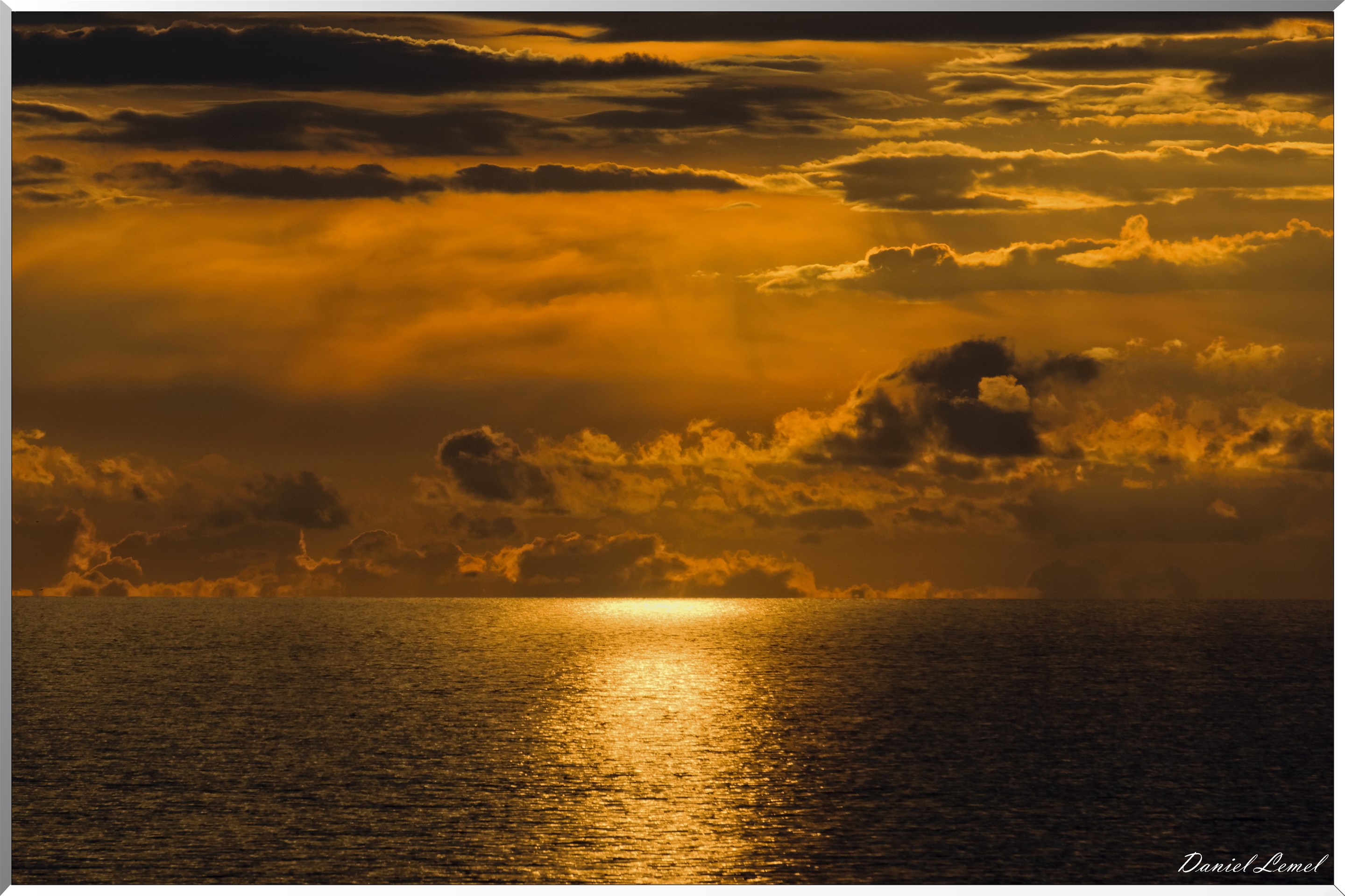Coucher de soleil