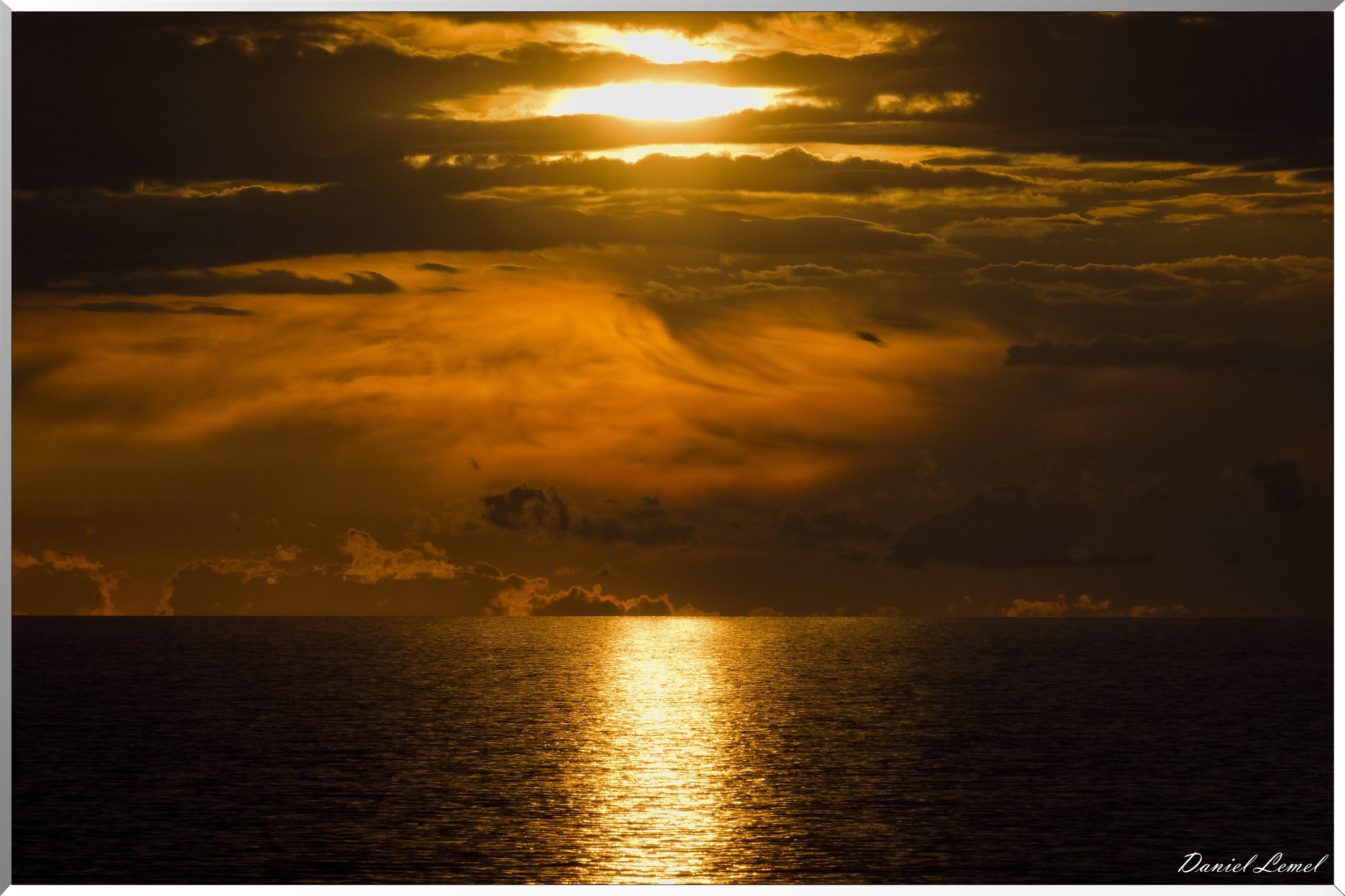Coucher de soleil