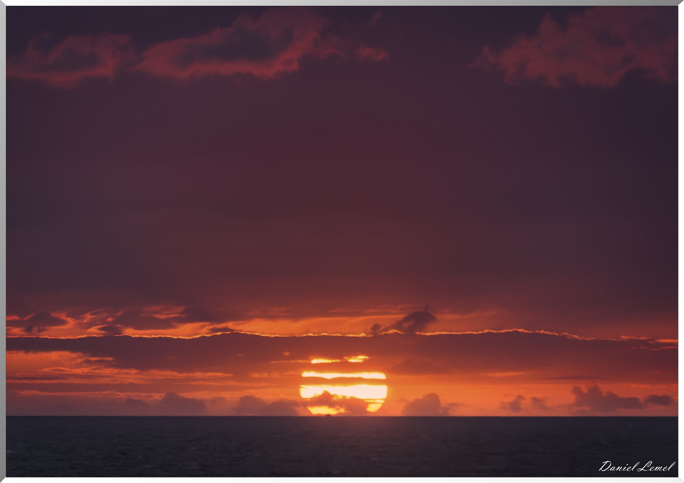 Coucher de soleil