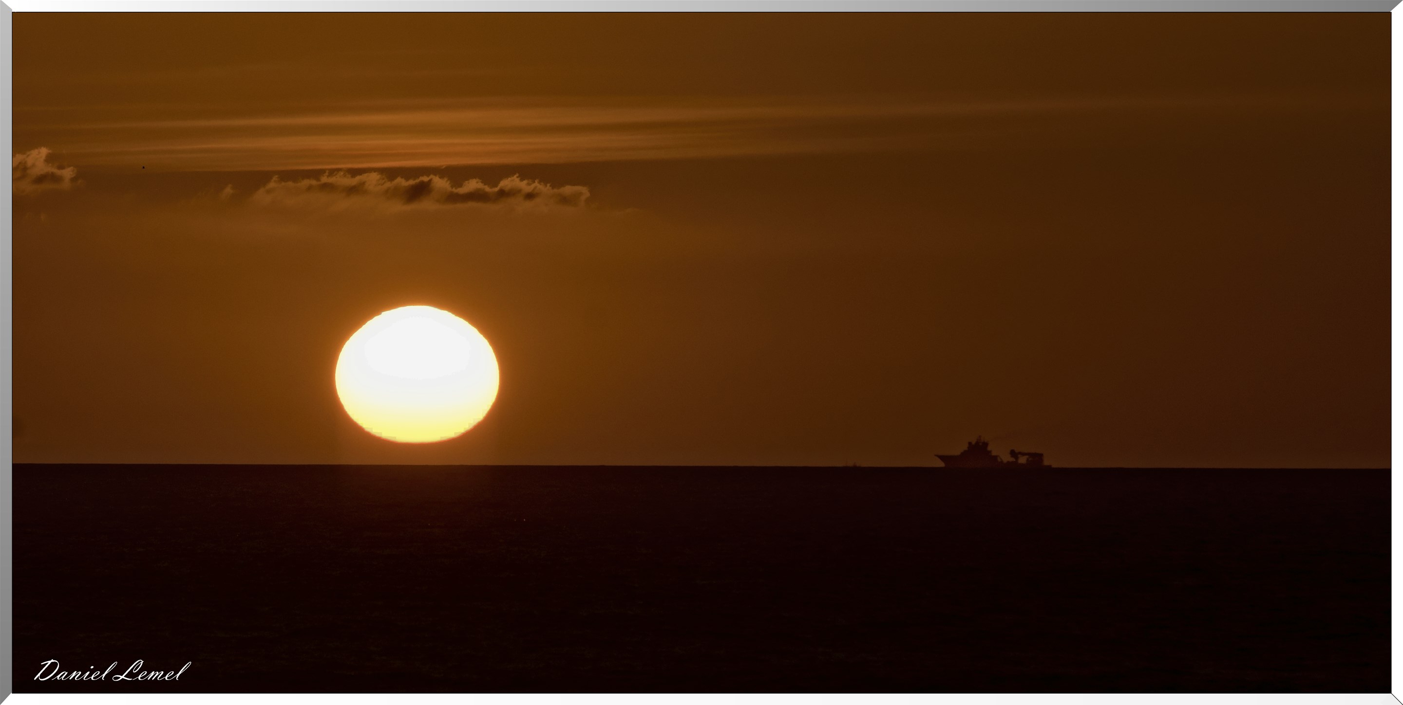 Coucher de soleil
