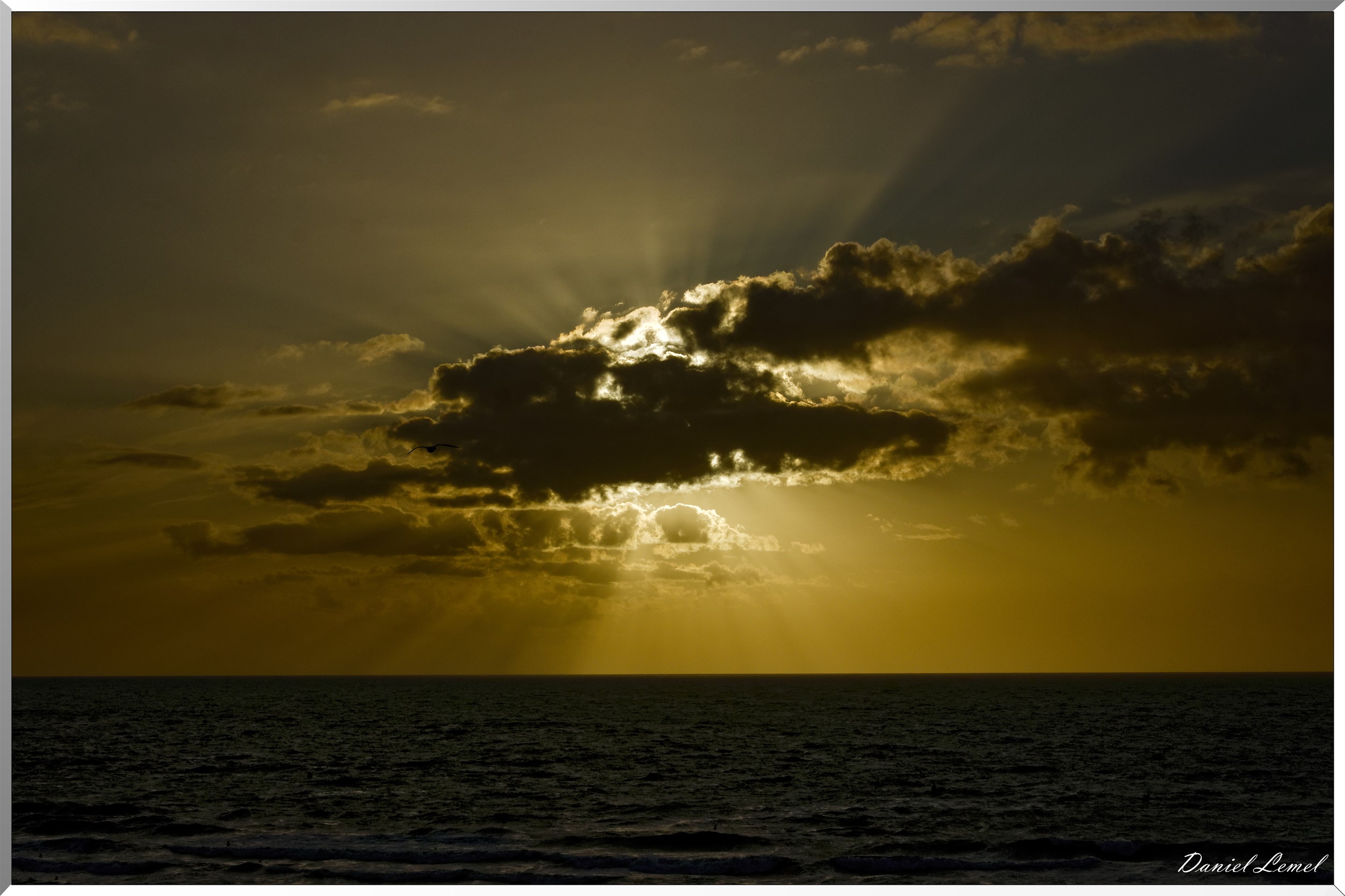 Coucher de soleil