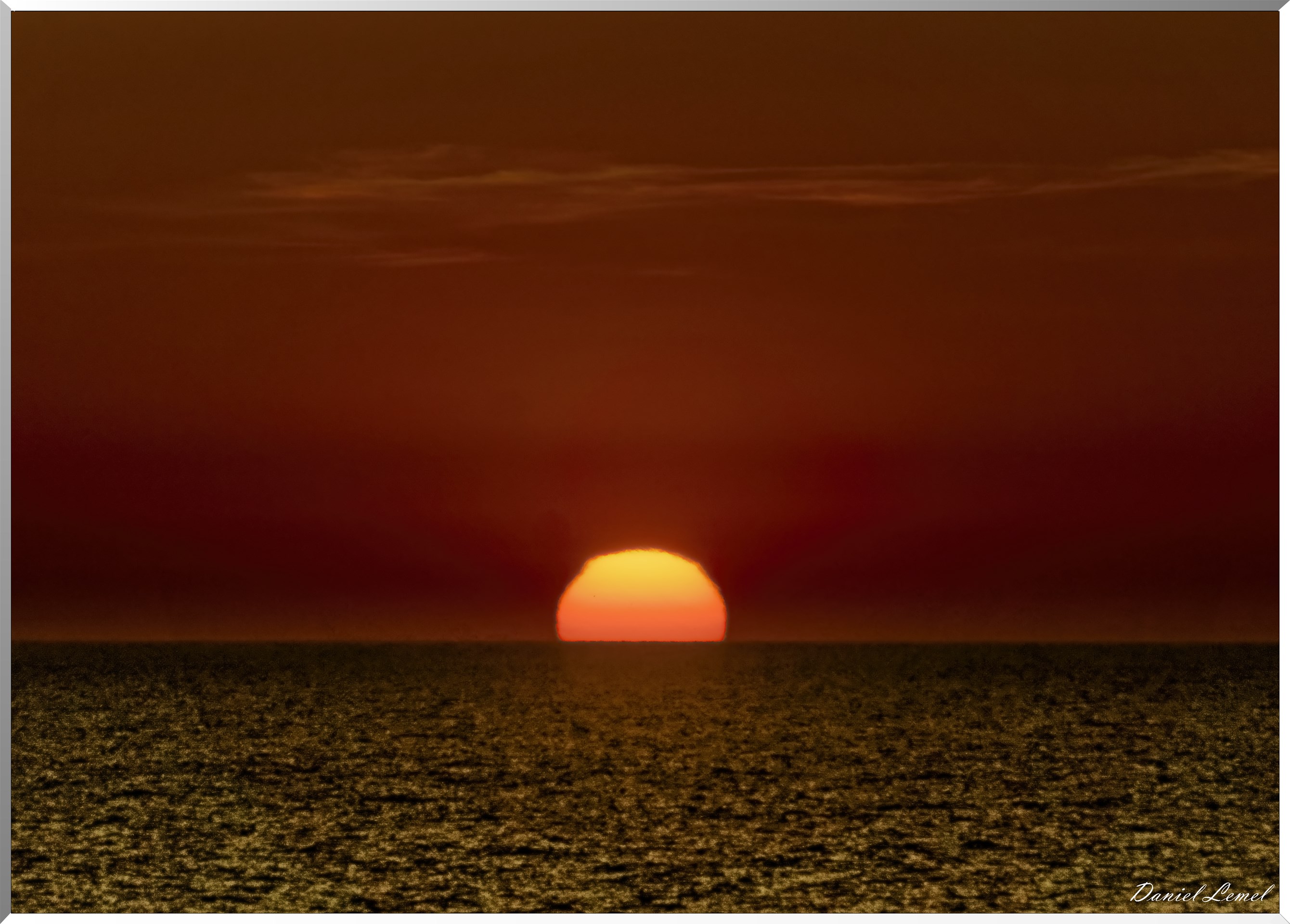 Coucher de soleil