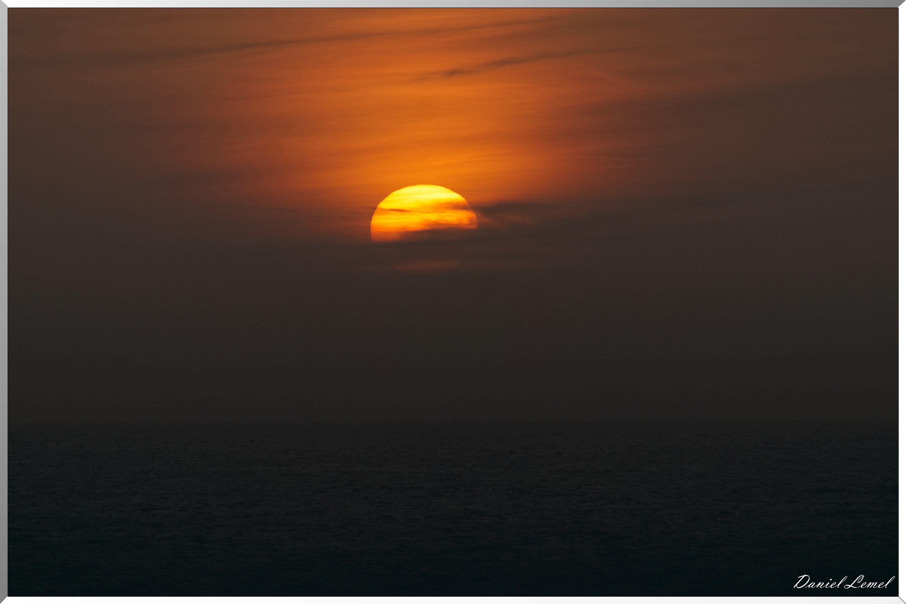 Coucher de soleil