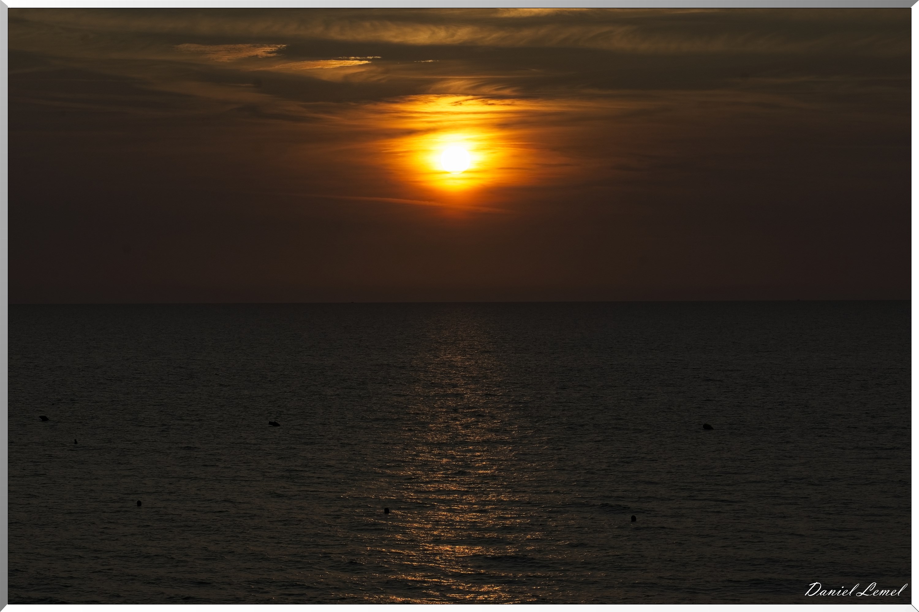 Coucher de soleil