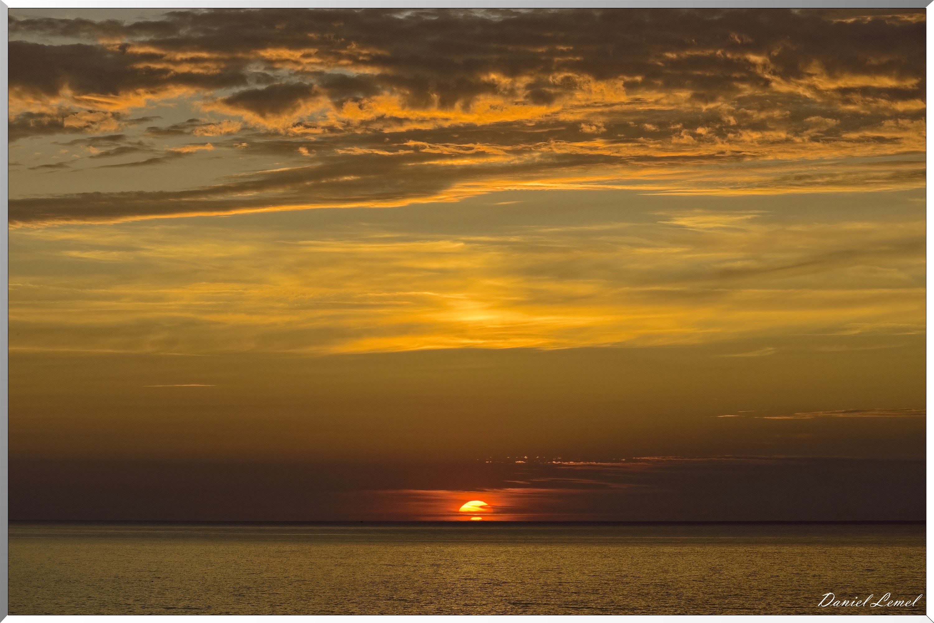 Coucher de soleil
