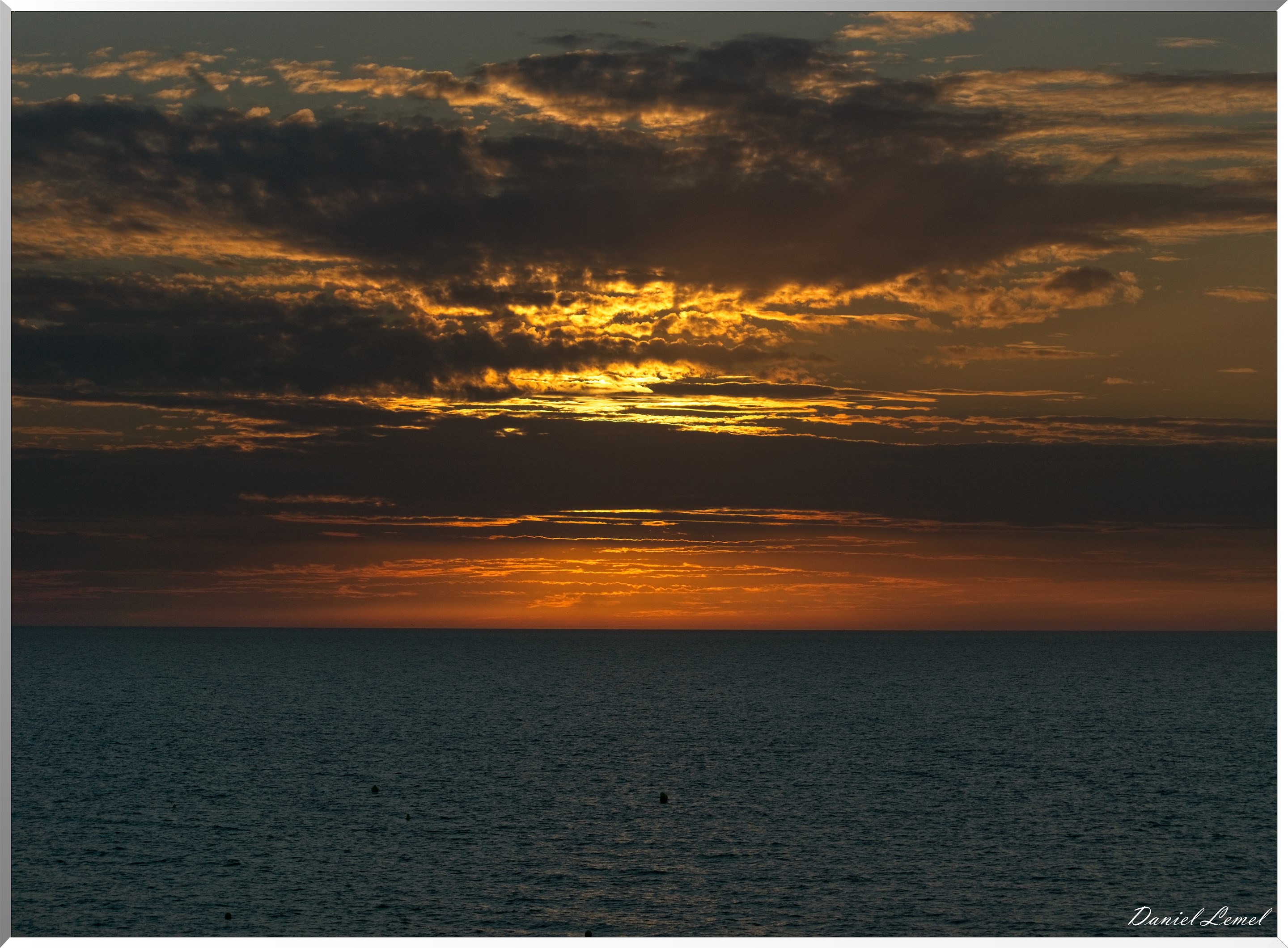 Coucher de soleil