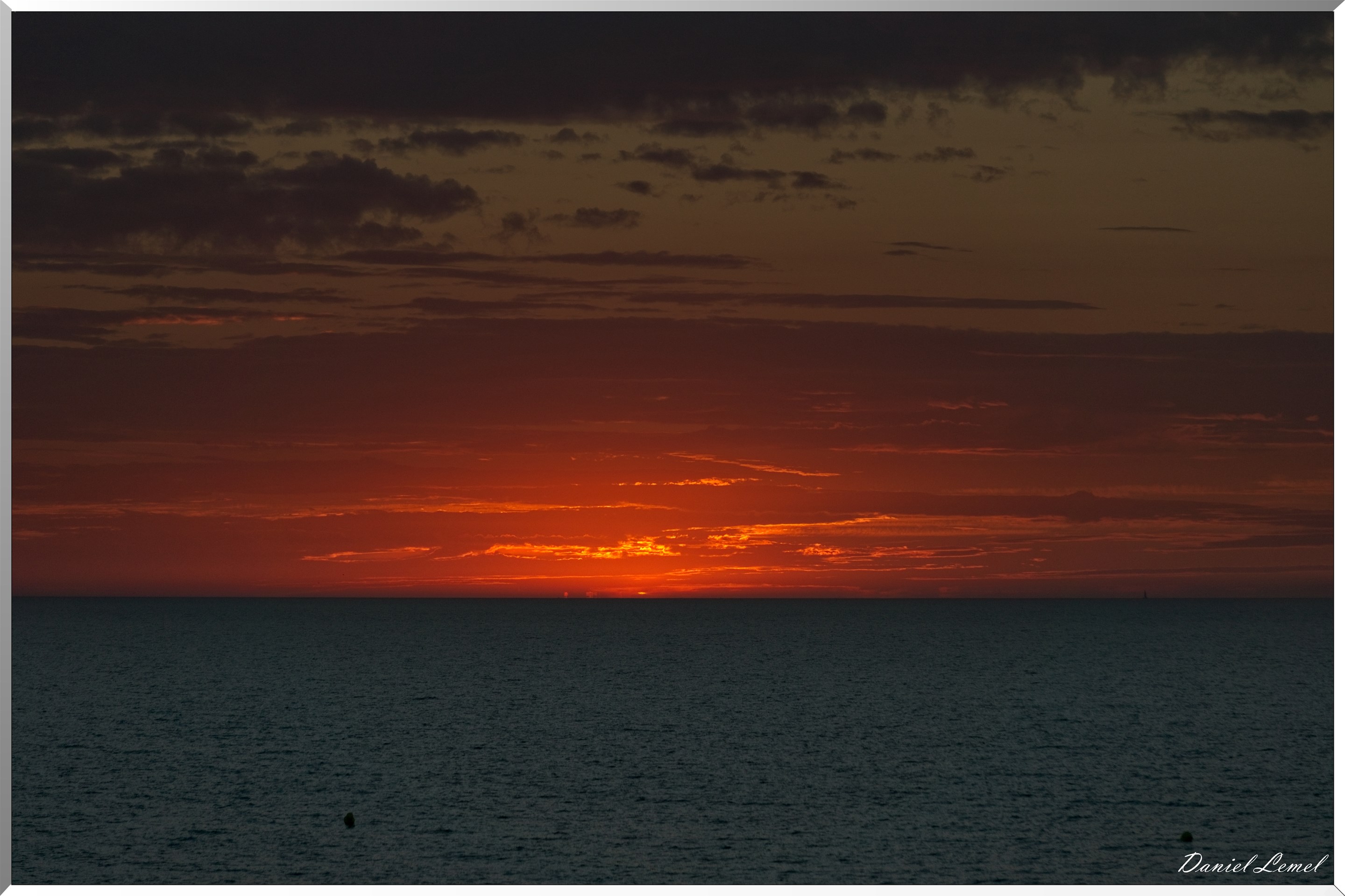Coucher de soleil