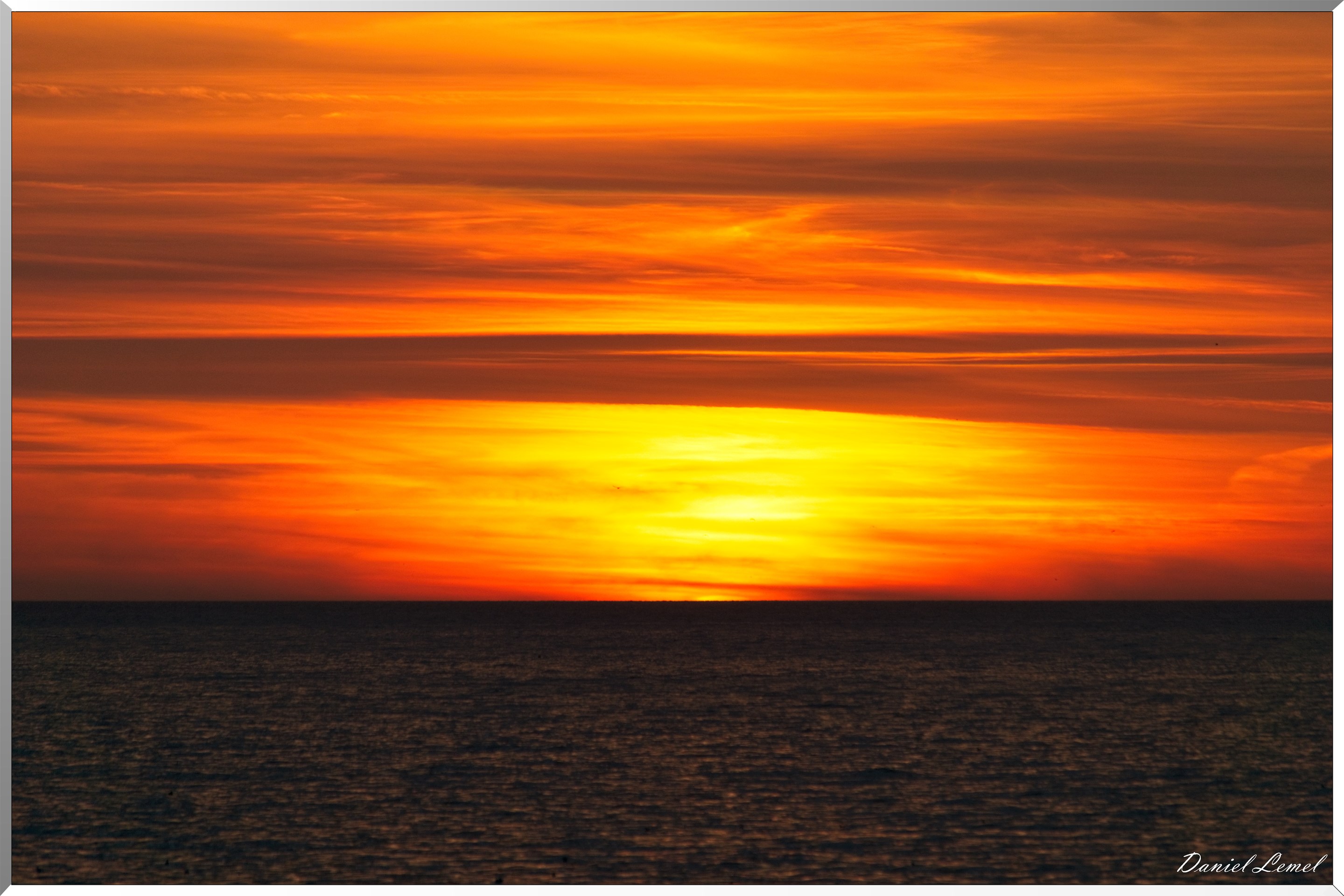 Coucher de soleil