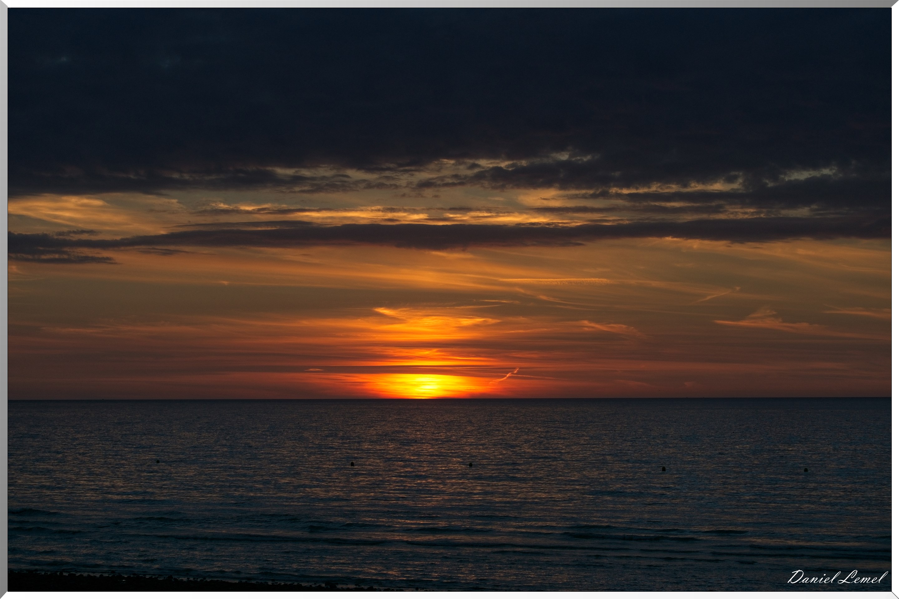 Coucher de soleil