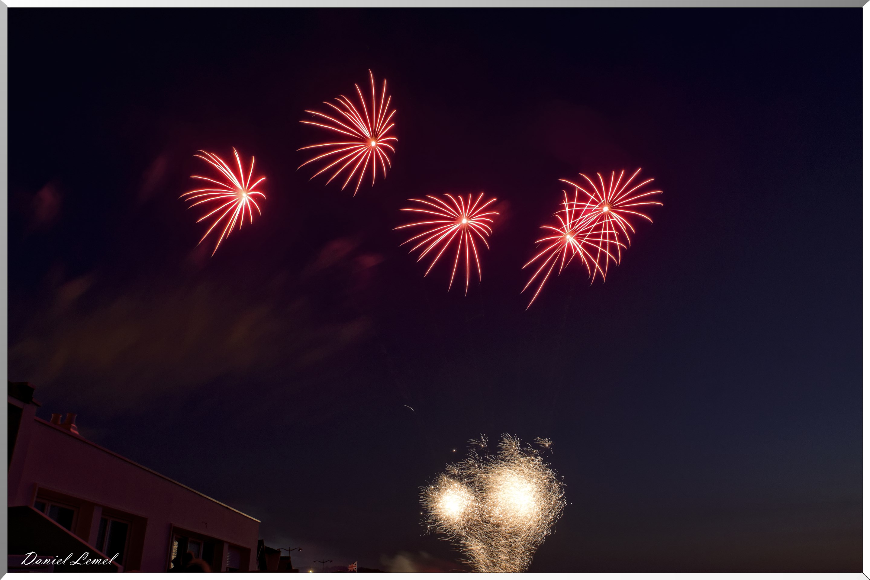 Feux d'artifices - 13 juillet 2019
