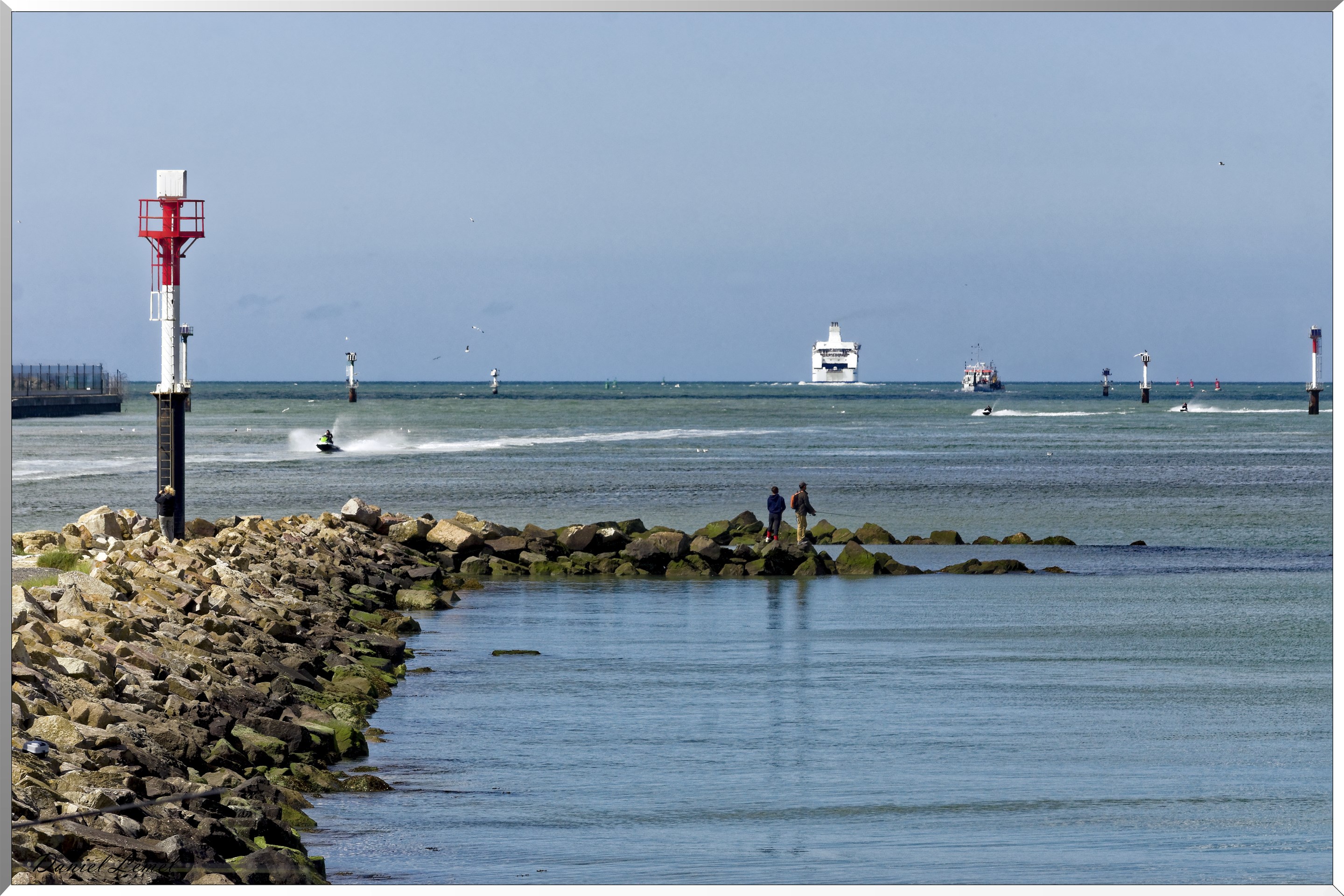 Départ du Ferry