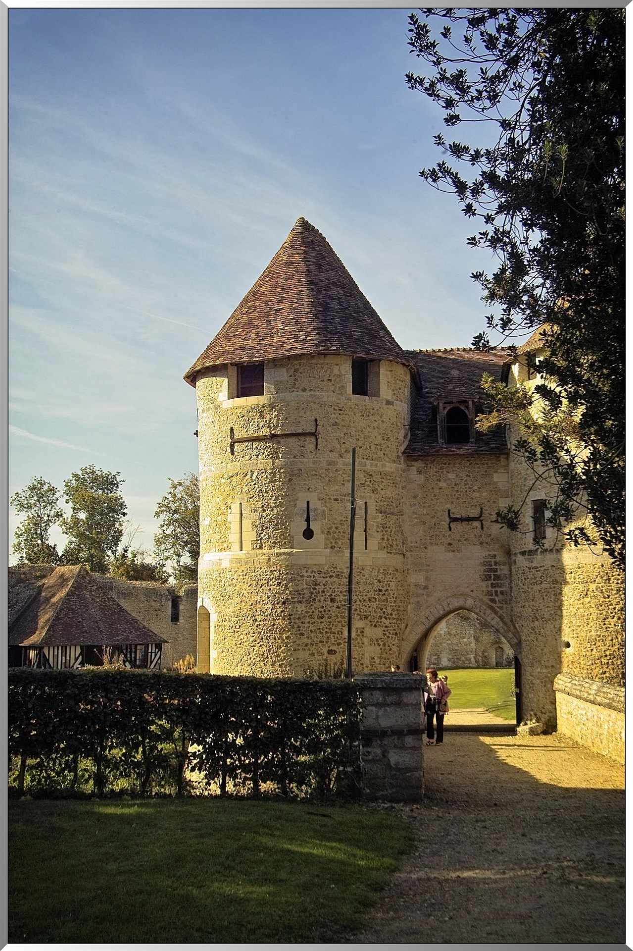 Façade Est du château