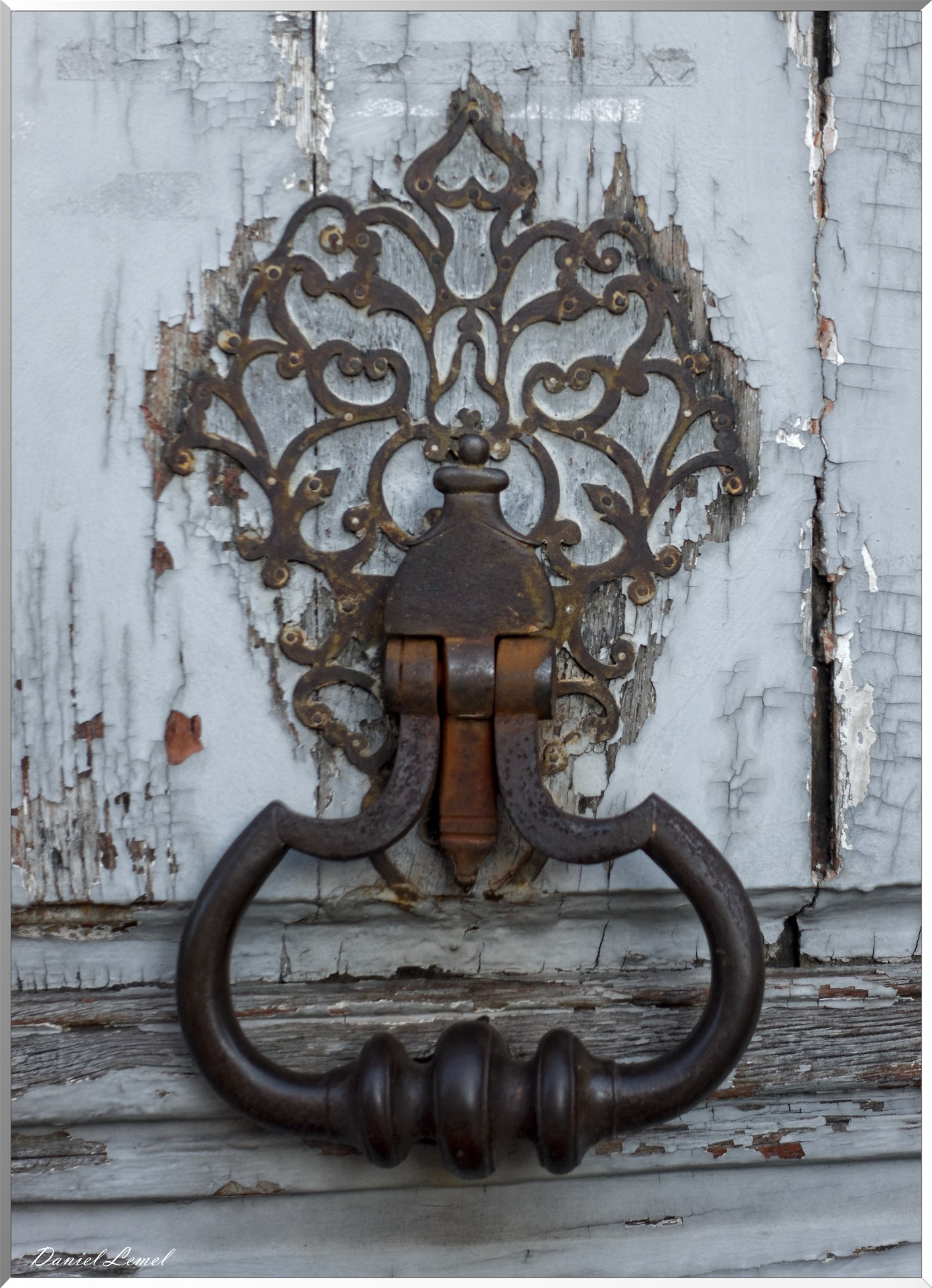 Loquet de porte ancienne