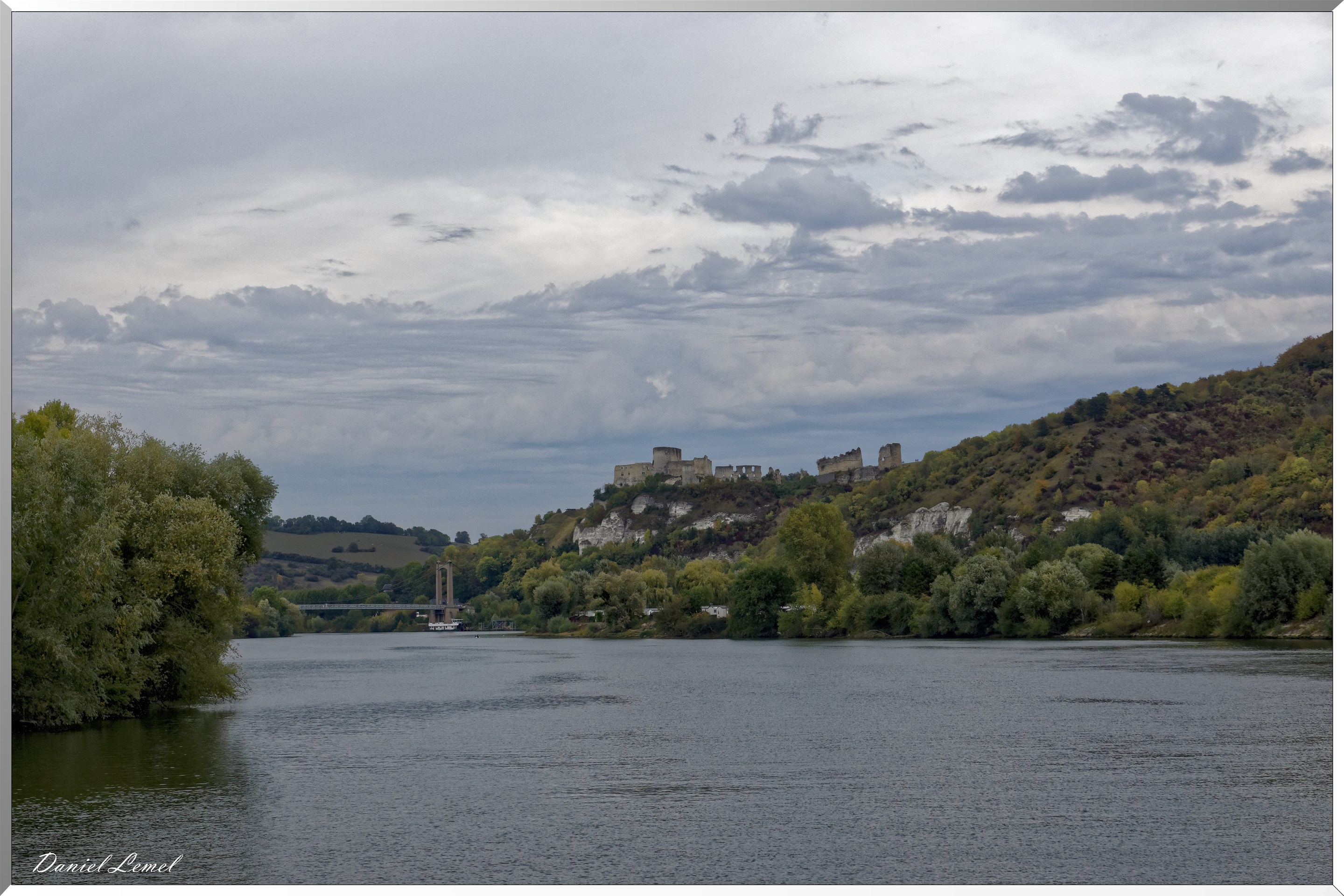 Balade en bateau aux alentours des Andelys