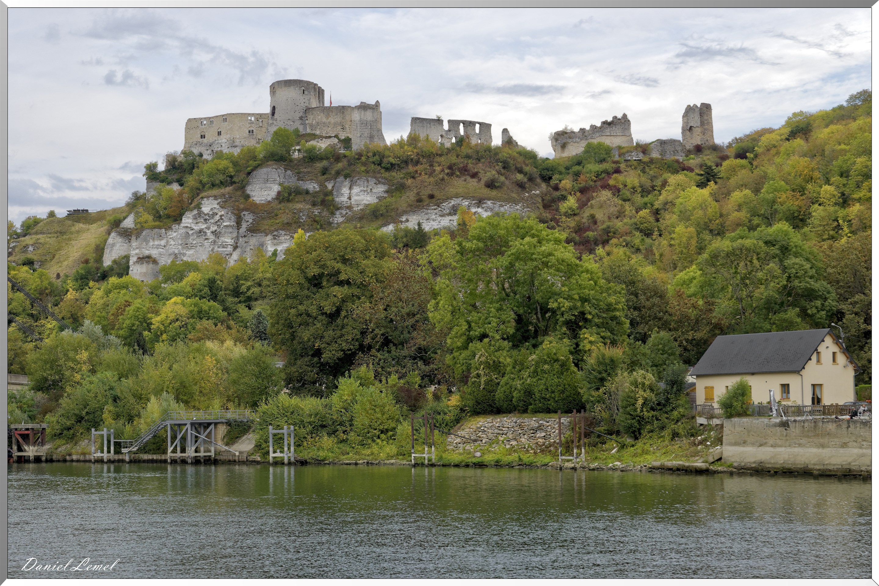 Balade en bateau aux alentours des Andelys