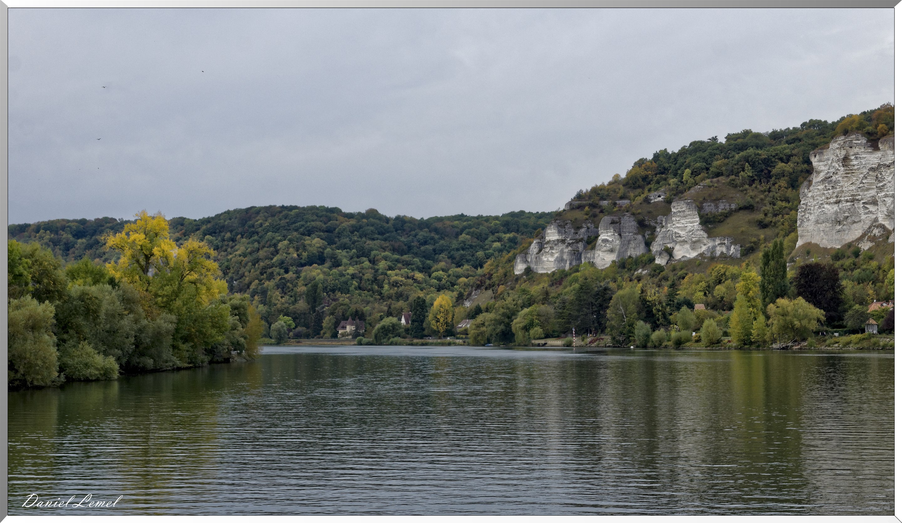 Balade en bateau aux alentours des Andelys