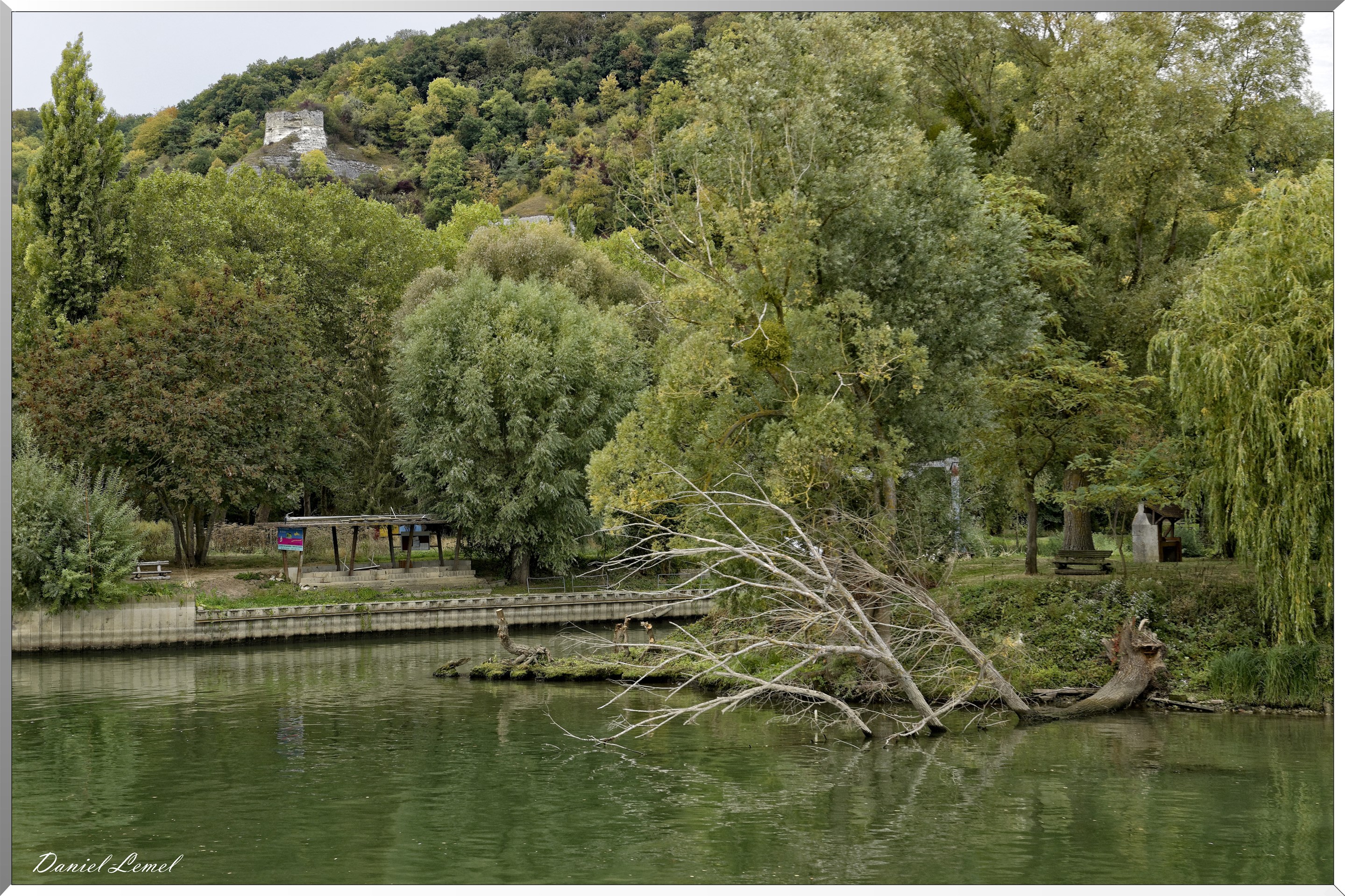 Balade en bateau aux alentours des Andelys