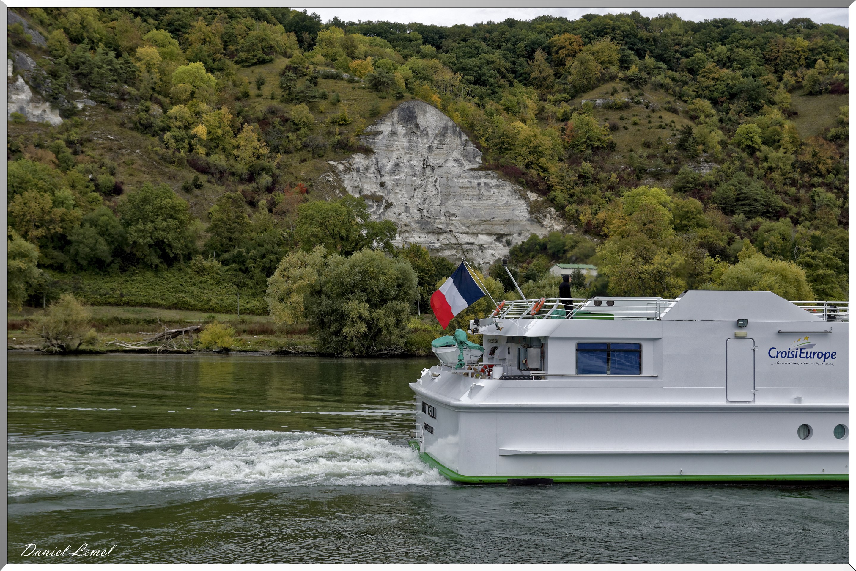 Balade en bateau aux alentours des Andelys