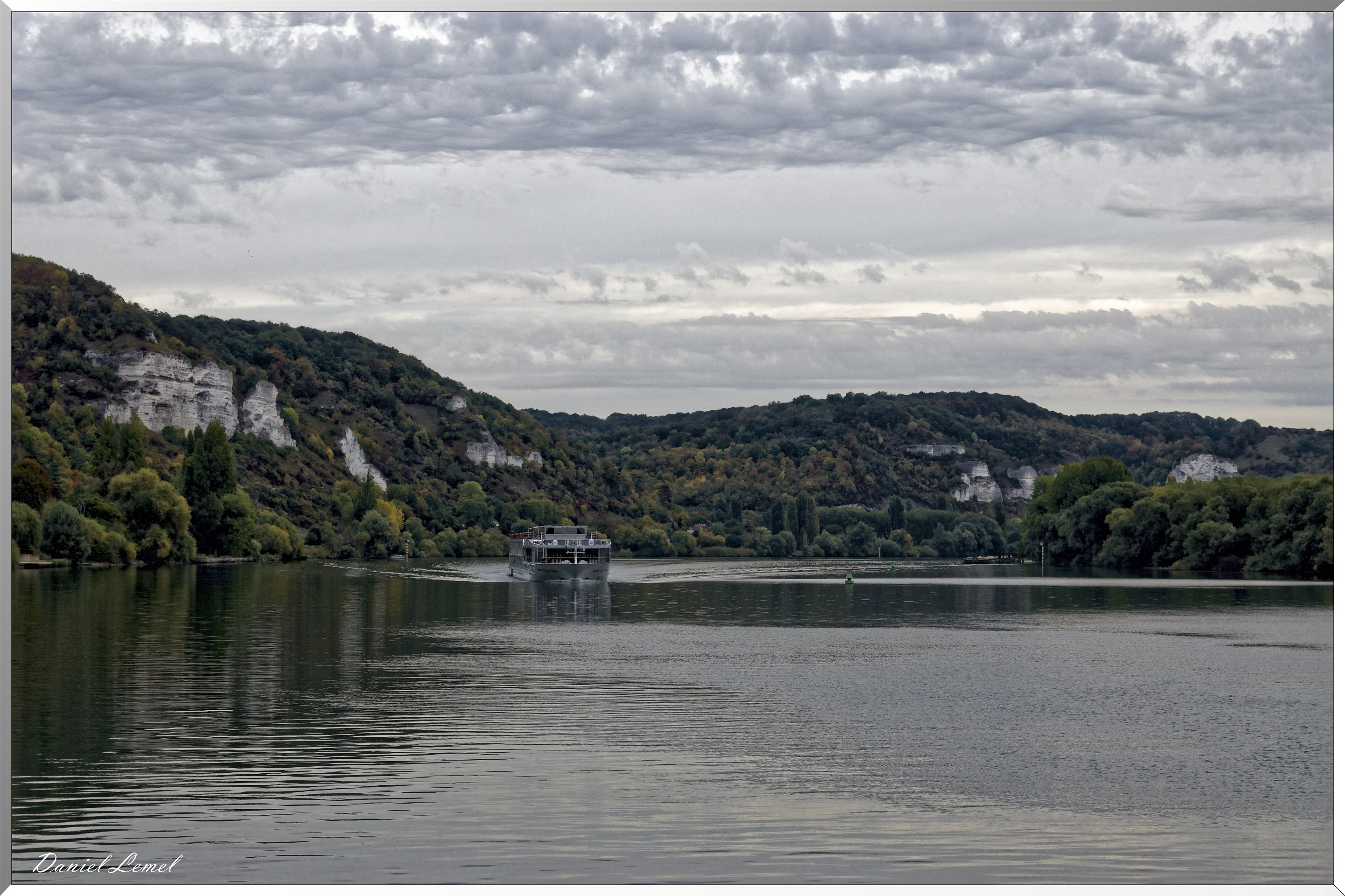 Balade en bateau aux alentours des Andelys