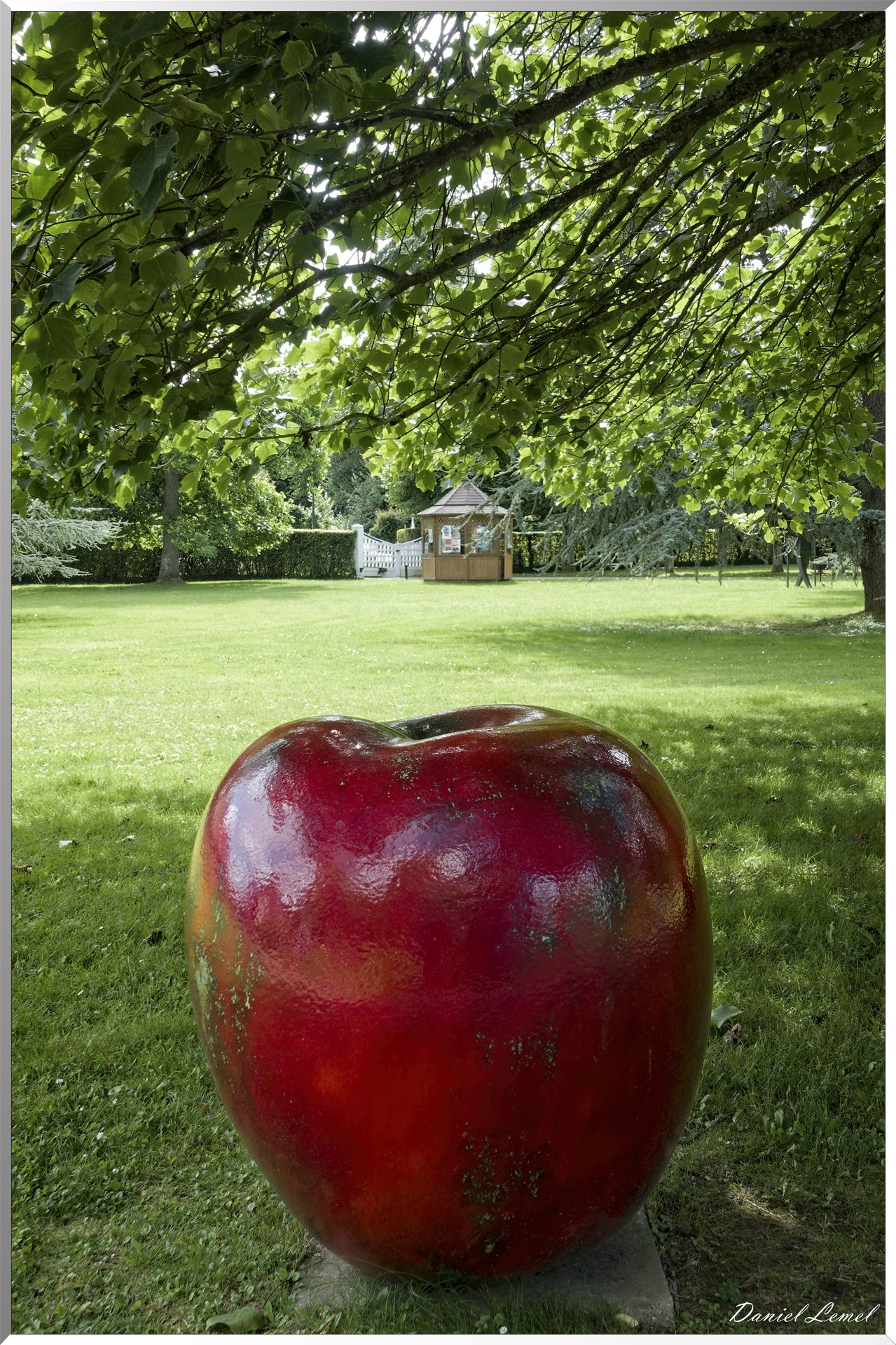 Céramique "Big Apple of New-York" - Hans Hedberg - 1980