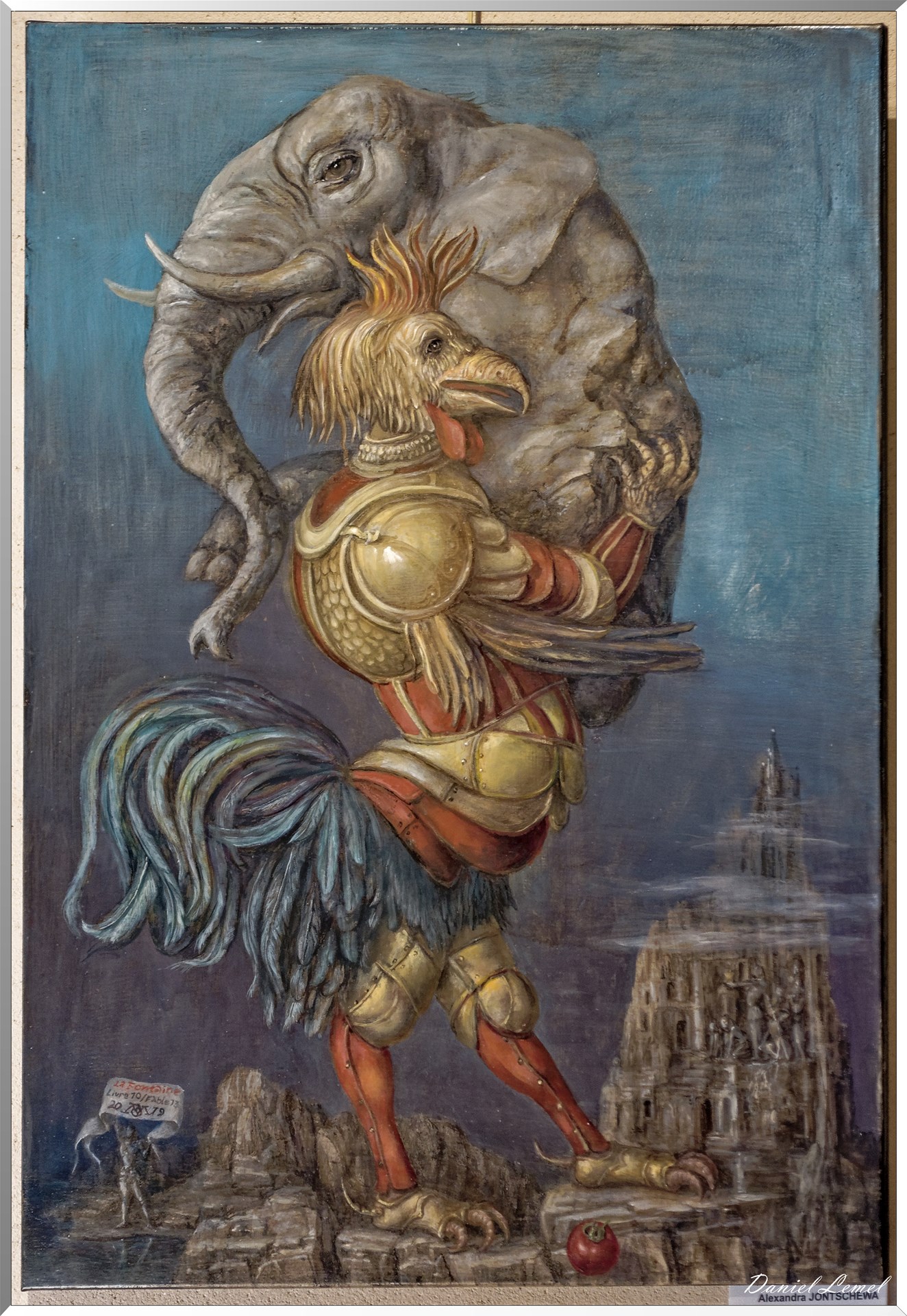 "Deux Aventuriers et le Talisman - Livre X - Fable XIII" - Alexandra Jontschewa
