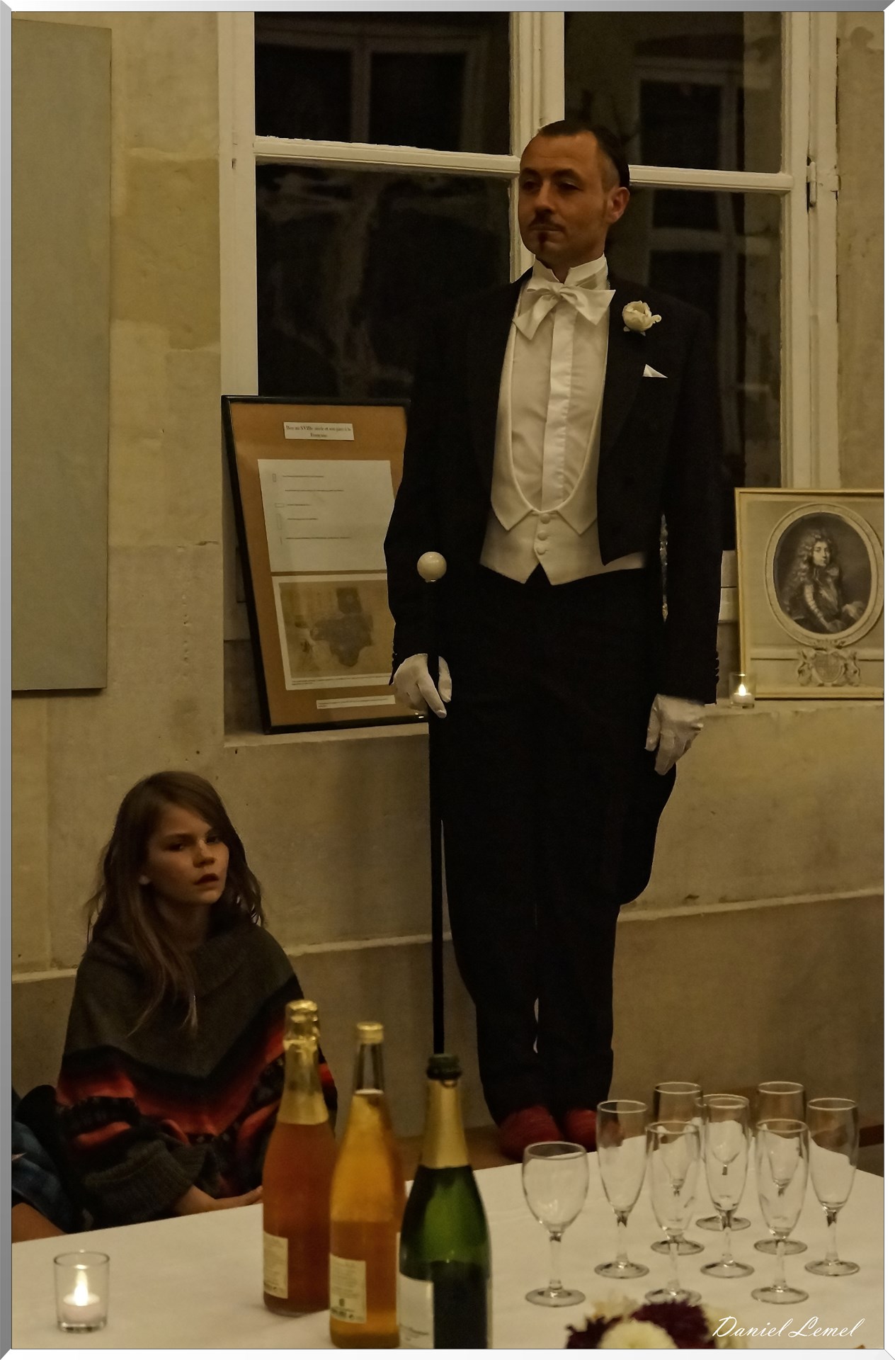 Animateur de la visite théâtrale crépusculaire