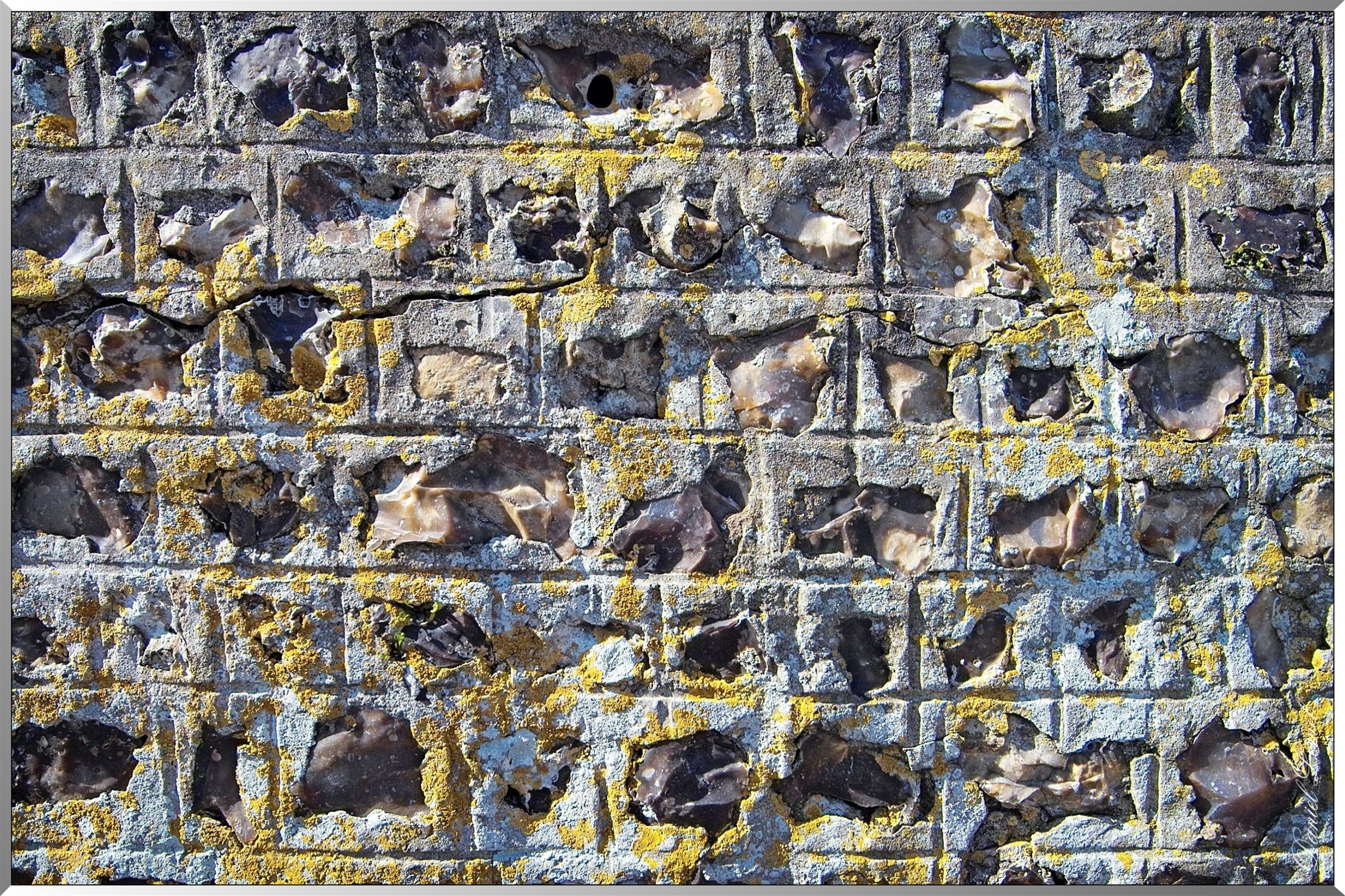 Mur de silex