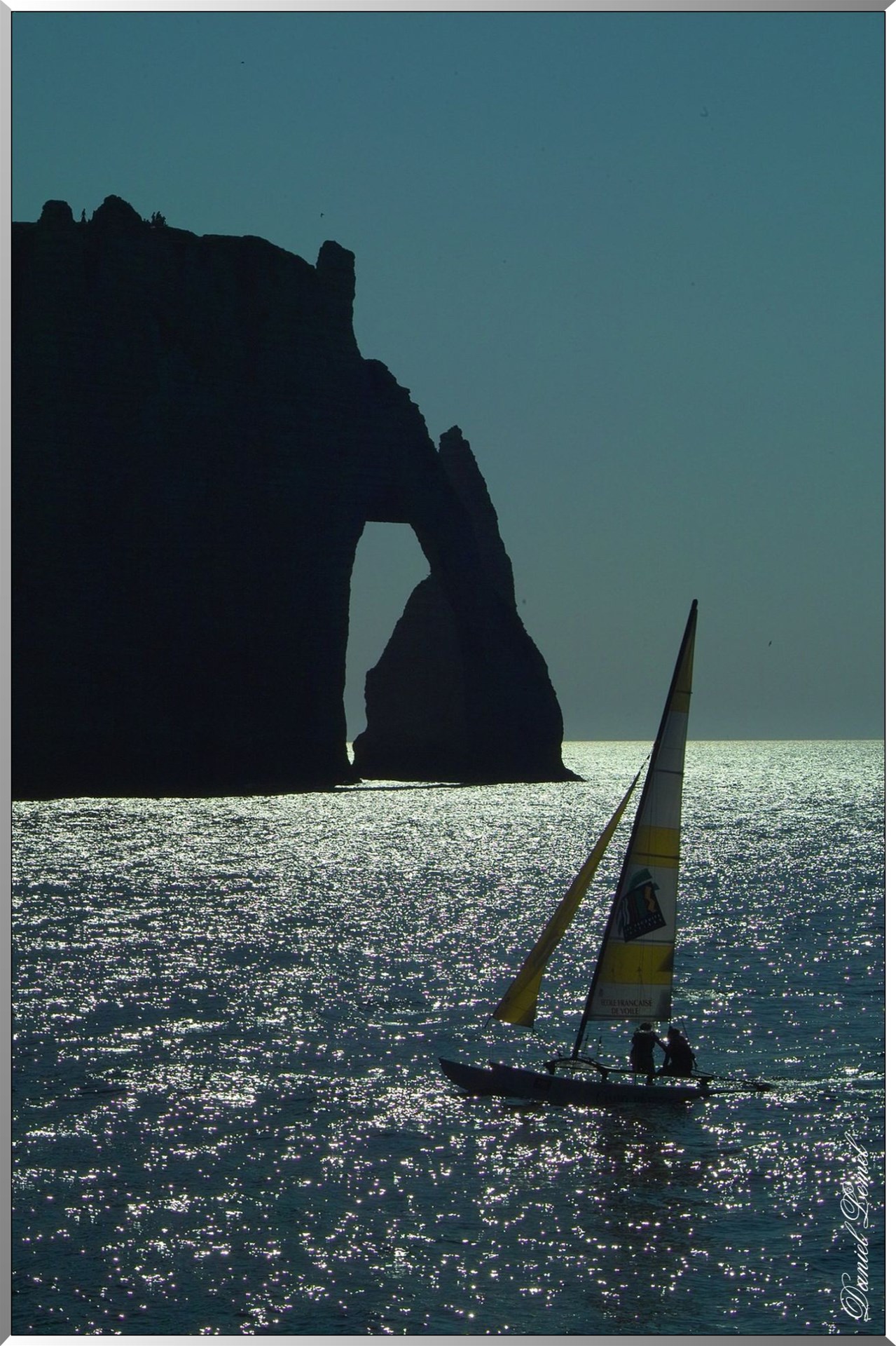 Voilier et Manneporte