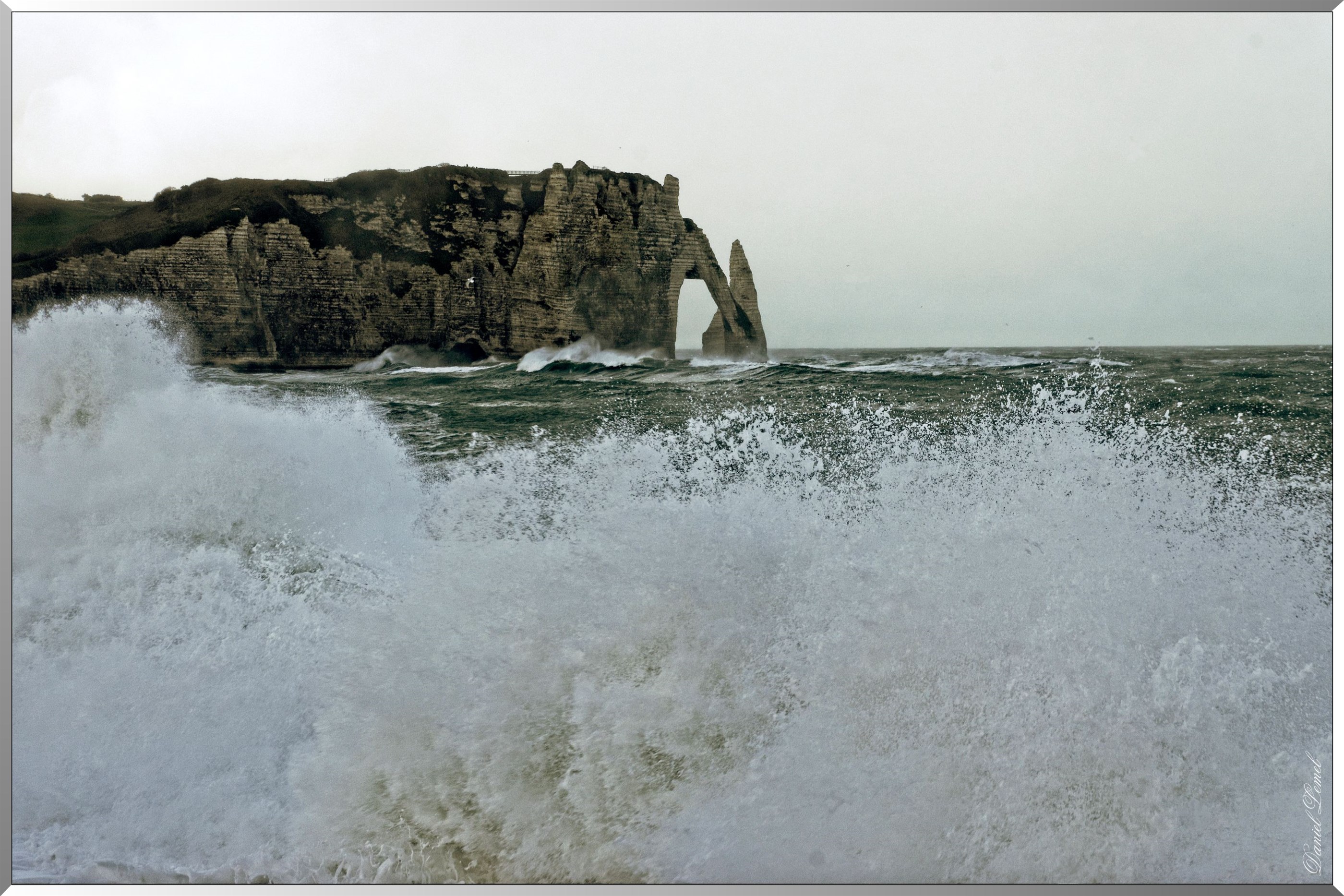 Tempête et hautes marées