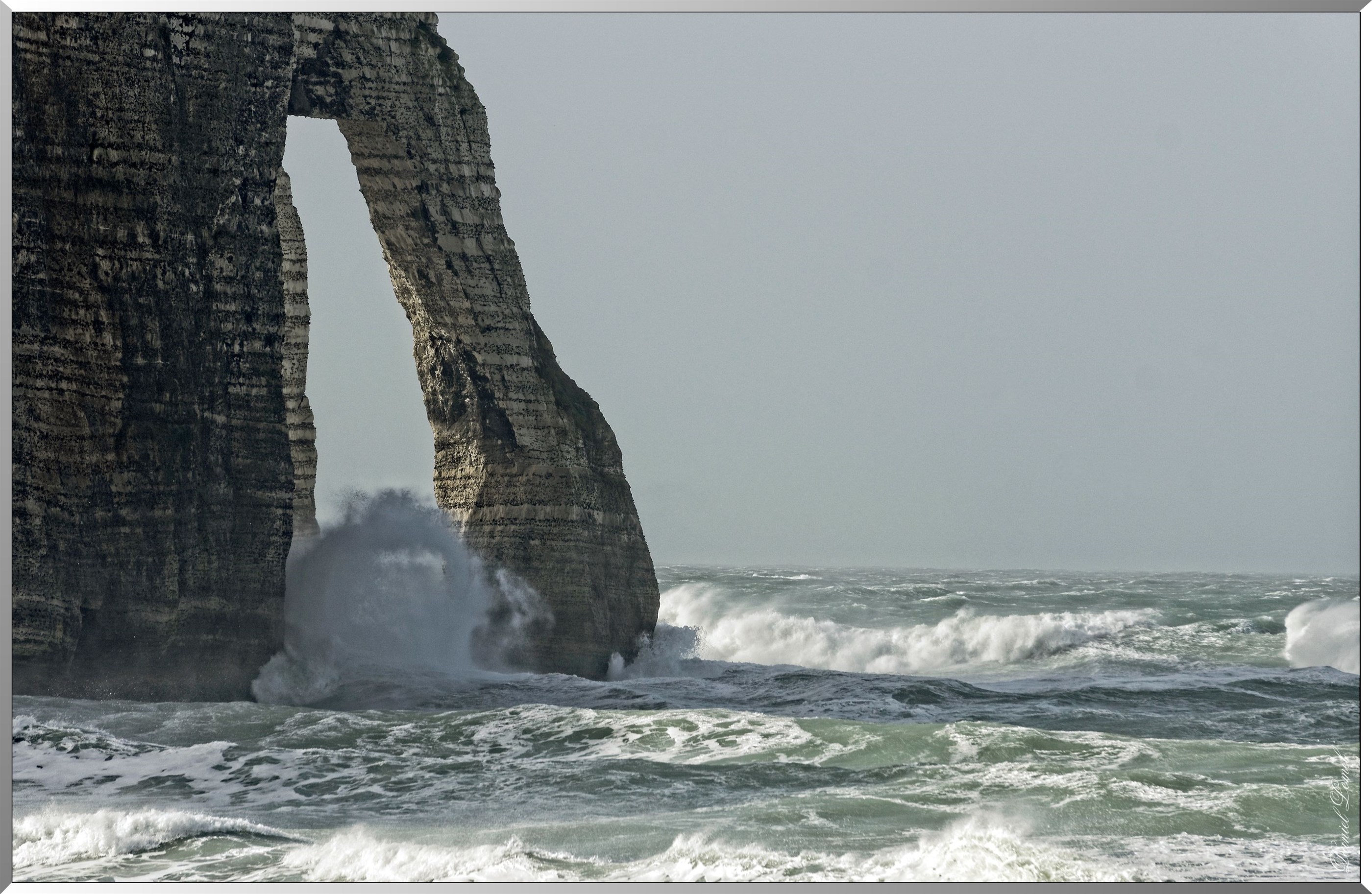 Tempête et hautes marées